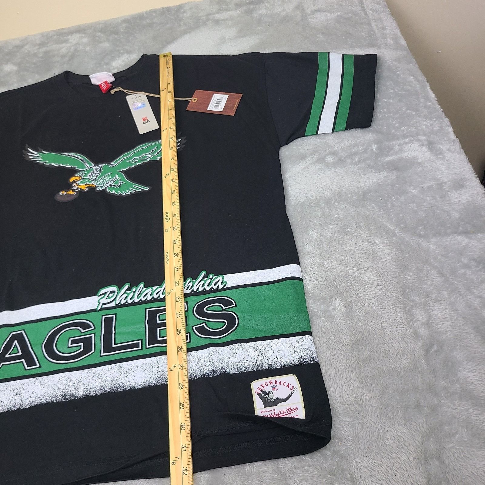 Mitchell & Ness Philadelphia Eagles Mitchell & Ness Black XL Men's Oversized Size US XL / EU 56 / 4 - 10 Thumbnail