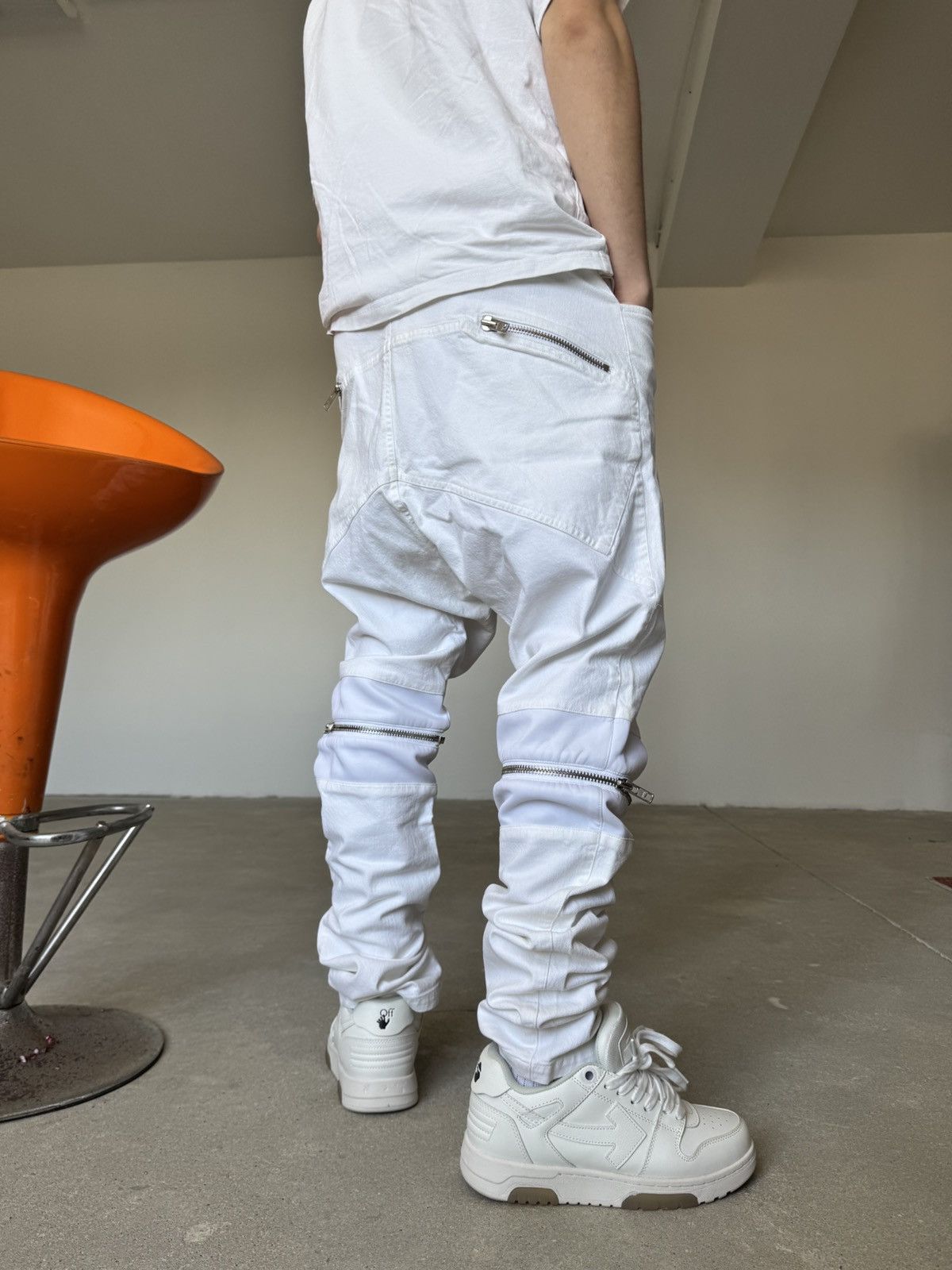 Concepts d'Odeur Odeur Zipped Denim Rick Owens Style Jeans Size US 32 / EU 48 - 6 Thumbnail