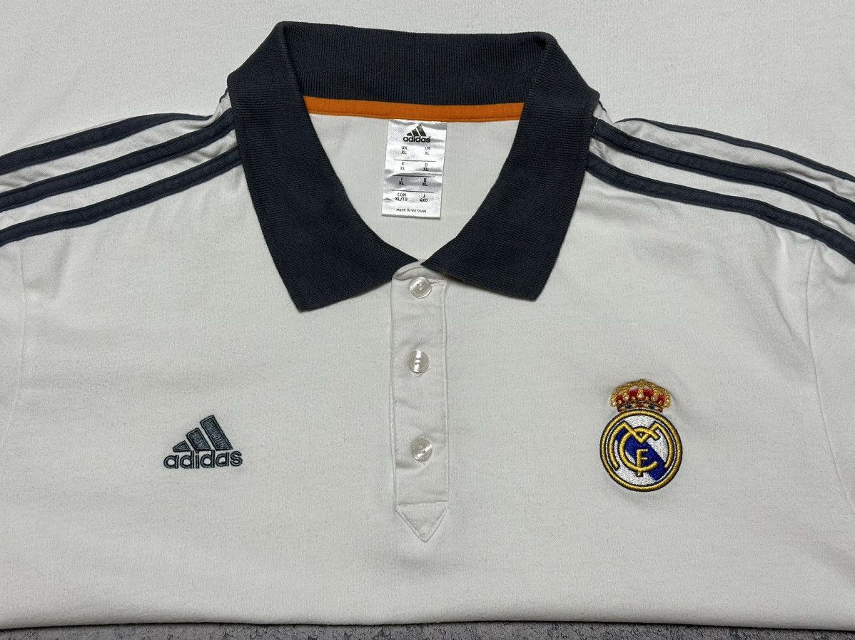 Adidas Adidas Real Madrid 2013 Polo Football Shirt Size US L / EU 52-54 / 3 - 5 Thumbnail
