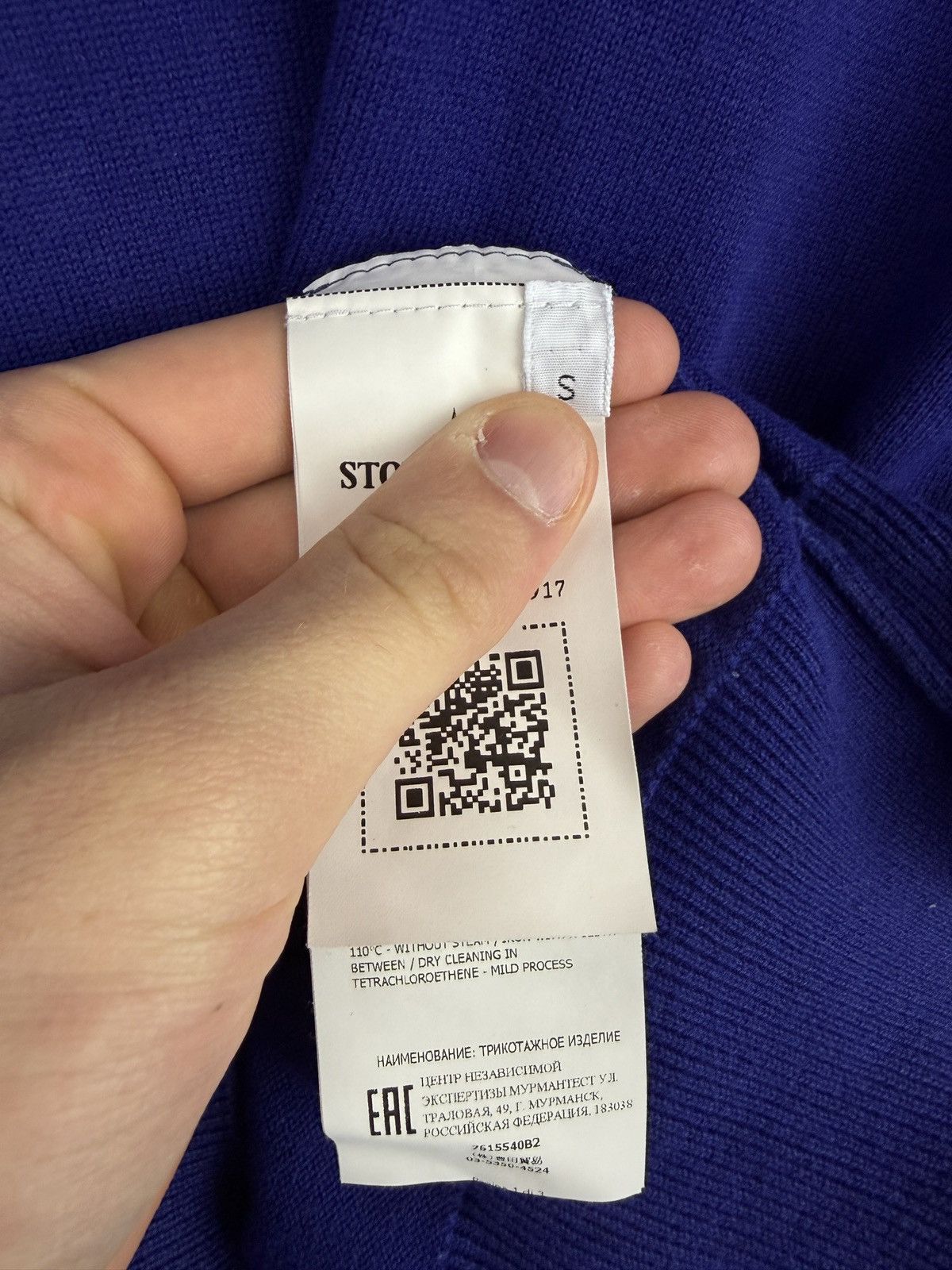 Stone Island Blue Stone Island sweater Size US S / EU 44-46 / 1 - 7 Thumbnail