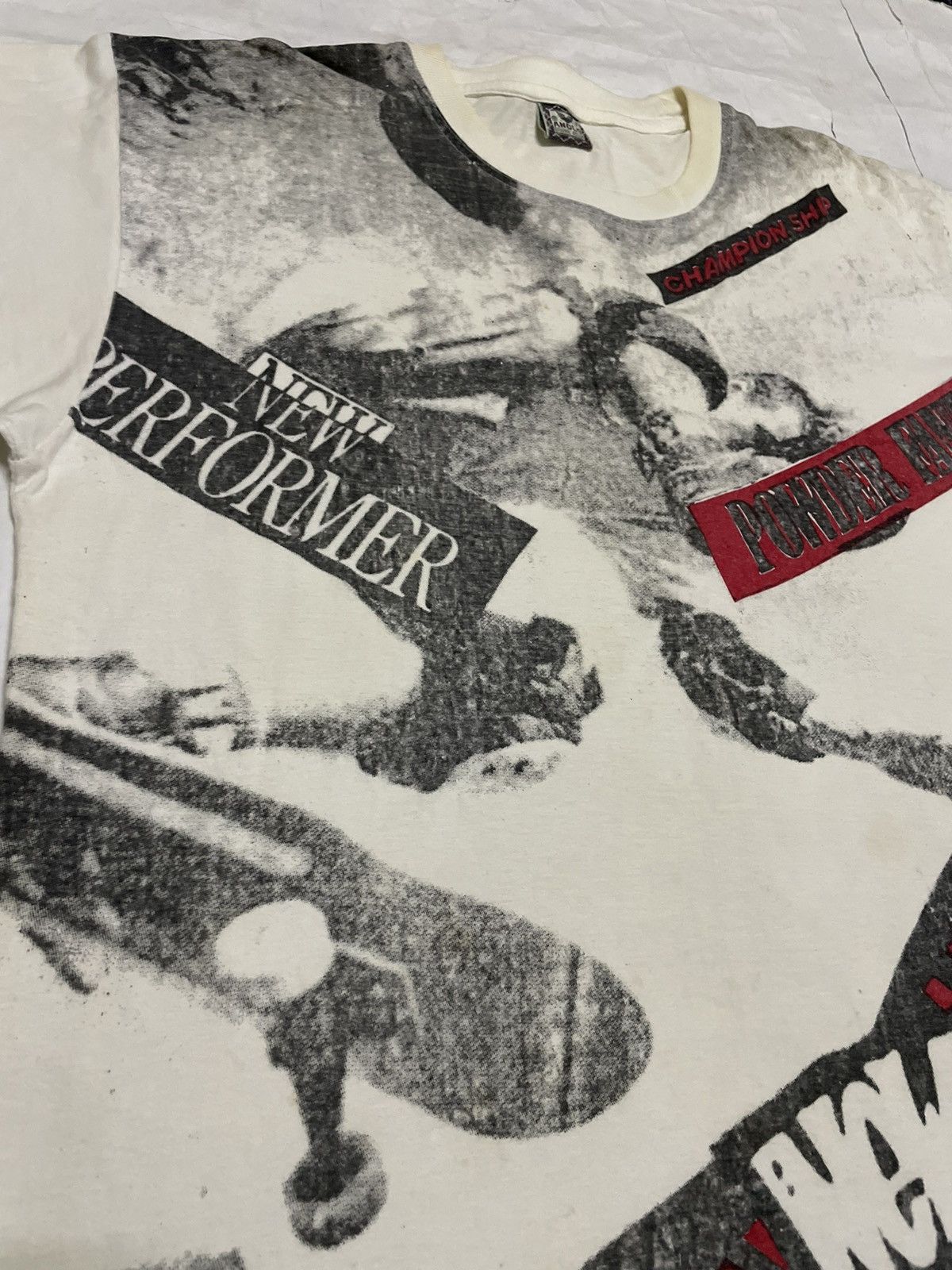Welcome Skateboards VINTAGE CHAMPION SHIP SKATEBOARD TSHIRT Size US L / EU 52-54 / 3 - 6 Thumbnail