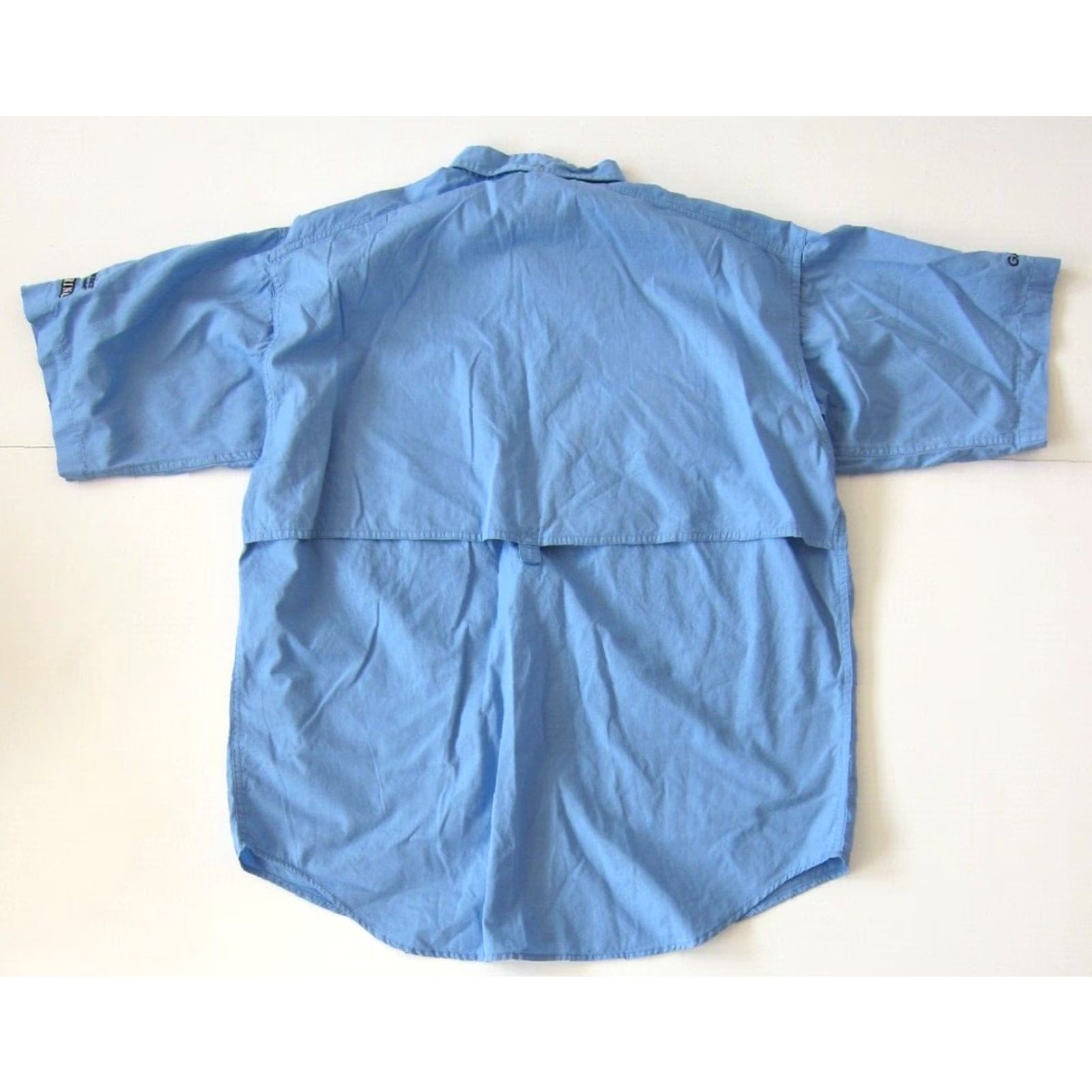 Vintage VINTAGE Cabela's Blue North American Hunting Dog Hike Button Down Short Sleeve Shirt L Size US L / EU 52-54 / 3 - 2 Thumbnail