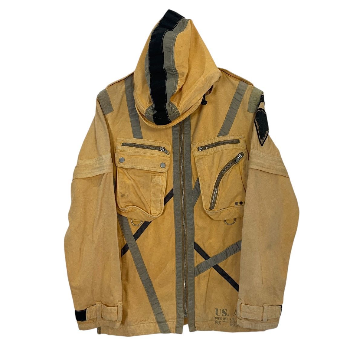 Avirex Vintage Avirex Parachute Us Security Rescue Jacket Size US M / EU 48-50 / 2 - 2 Thumbnail