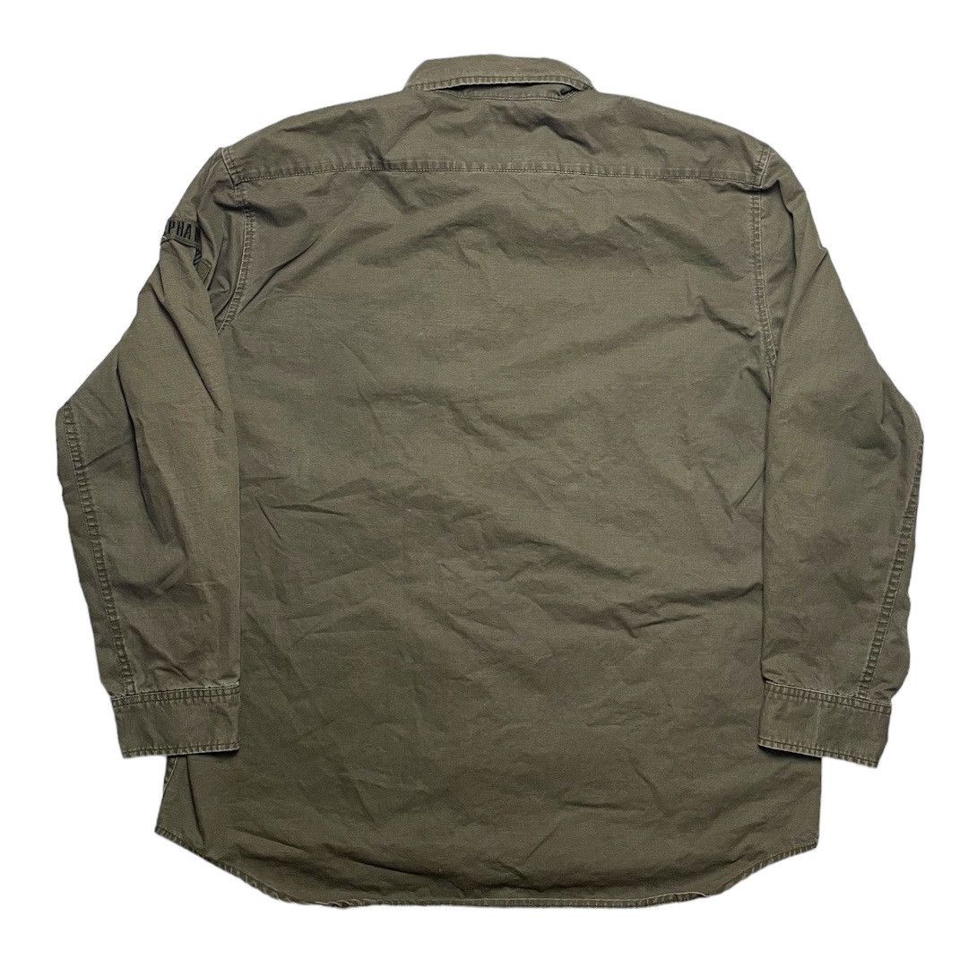 Alpha Industries × Vintage Vintage Alpha Industries Shirt Size US XXL / EU 58 / 5 - 2 Thumbnail