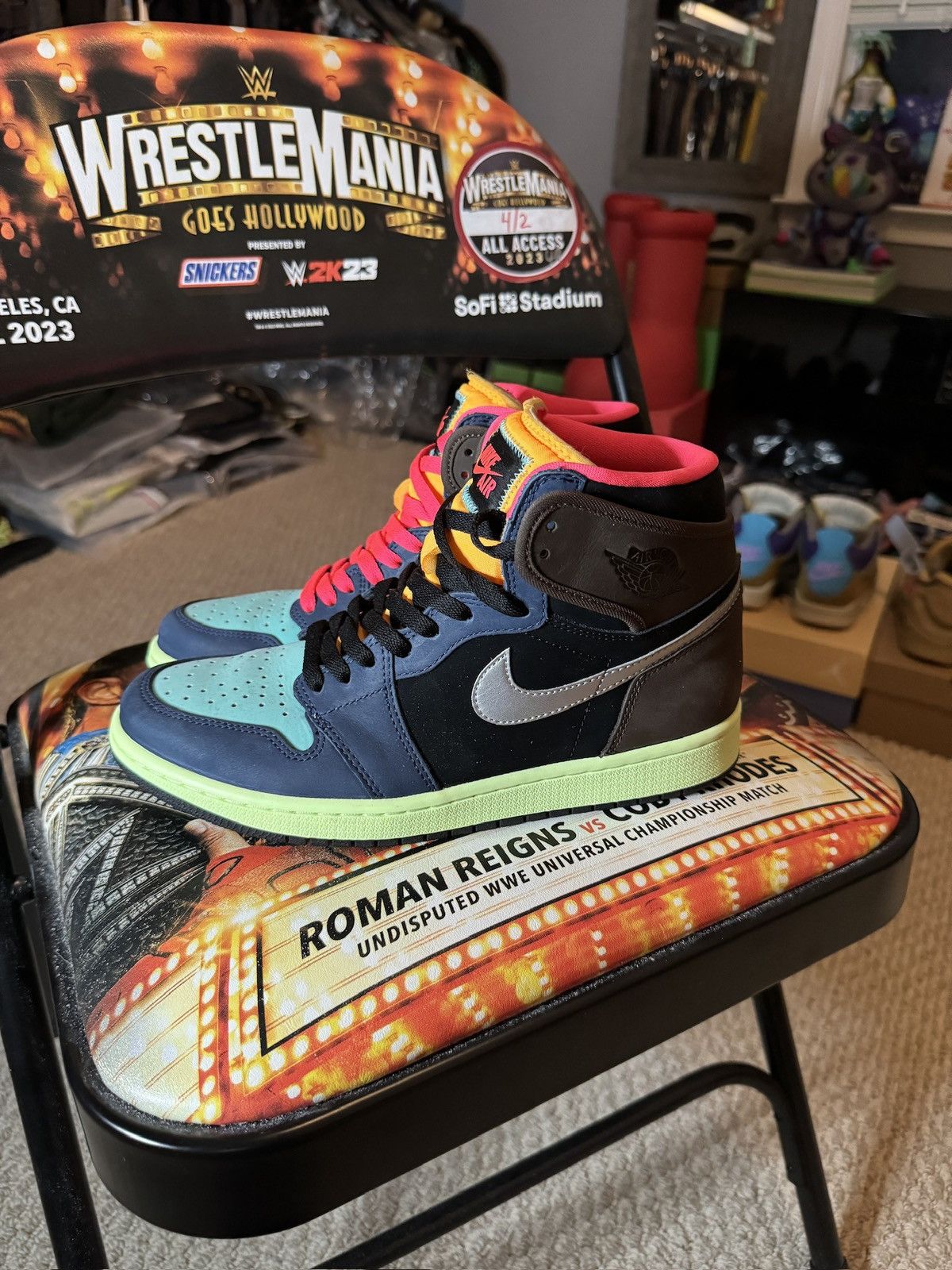 Jordan Brand Jordan 1 Retro High Tokyo Bio Hack Size US 8.5 / EU 41-42 - 3 Thumbnail