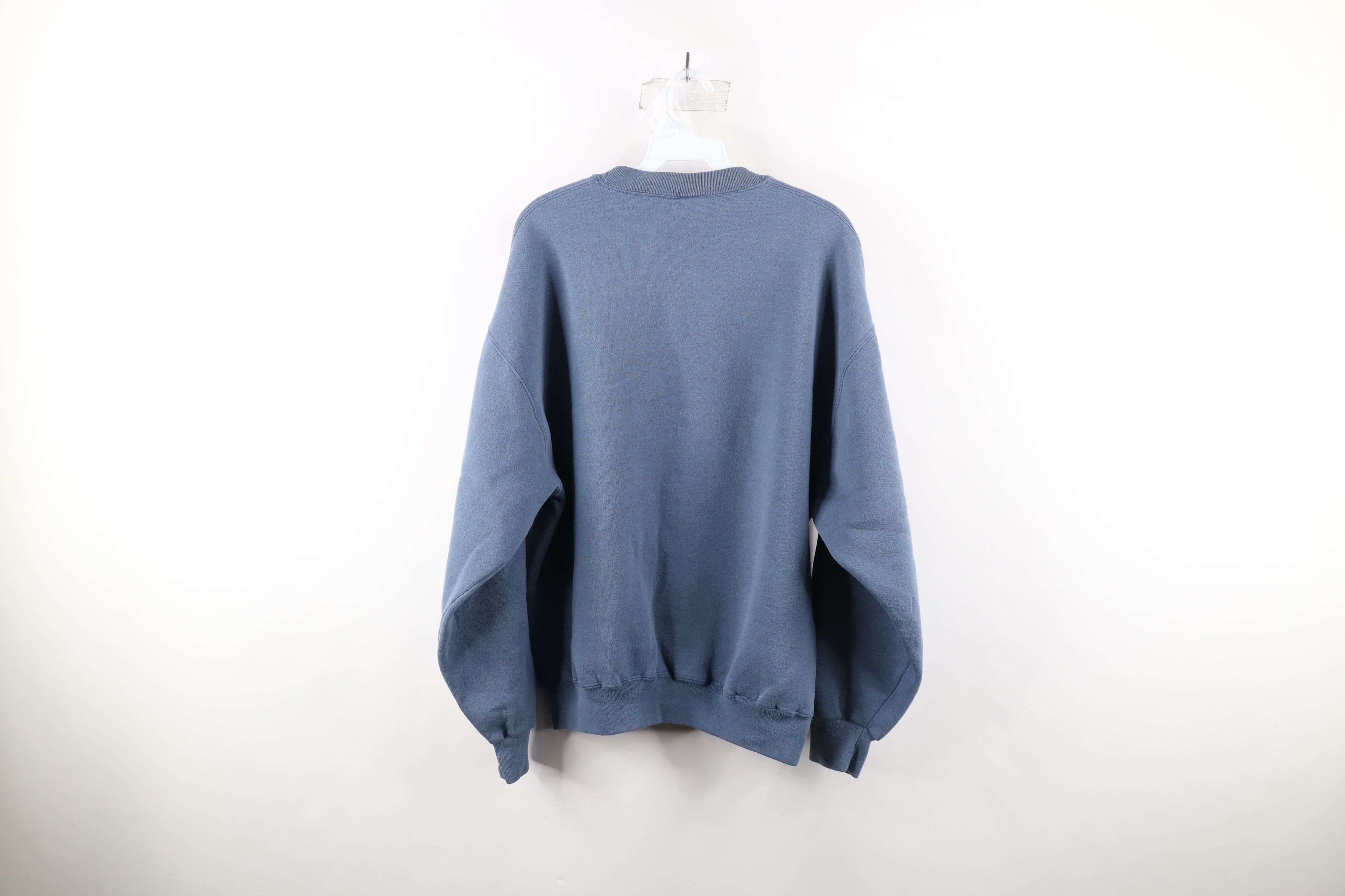 Russell Athletic × Vintage Vintage 90s Russell Athletic Distressed Crewneck Sweatshirt Size US XL / EU 56 / 4 - 9 Thumbnail