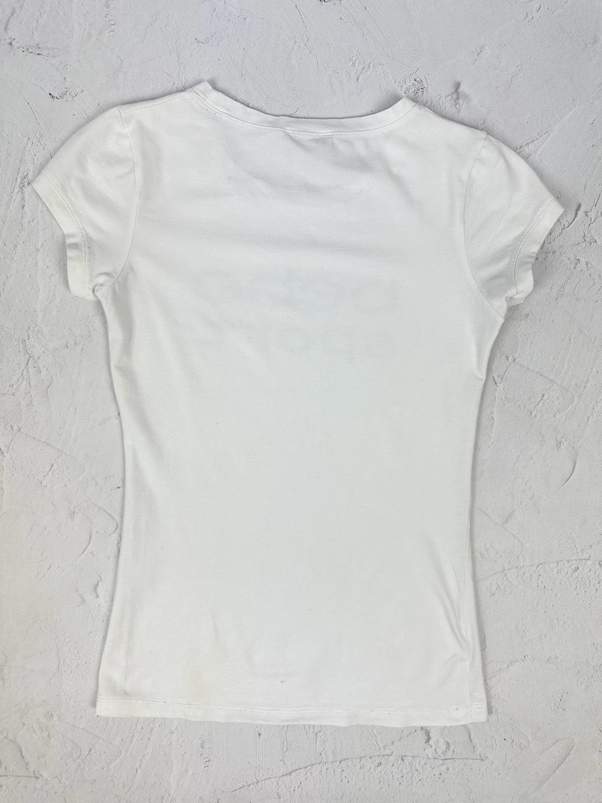 Vintage Vintage Bebe Sport White Tee Size M / US 6-8 / IT 42-44 - 4 Thumbnail