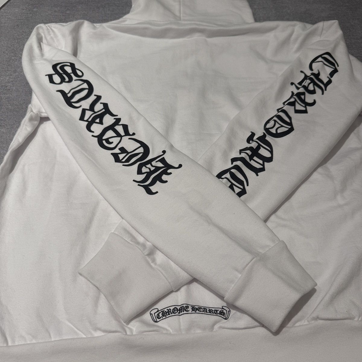 Chrome Hearts Chrome Hearts black Print Arm Logo Zip Up Hoodie Size US L / EU 52-54 / 3 - 3 Thumbnail
