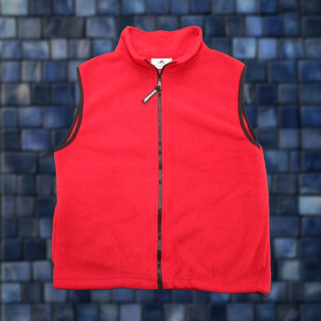 Vintage VINTAGE Black Mountain Vest Red Full Zip USA Made Hiking Outdoors Size Small Size US S / EU 44-46 / 1 - 1 Thumbnail
