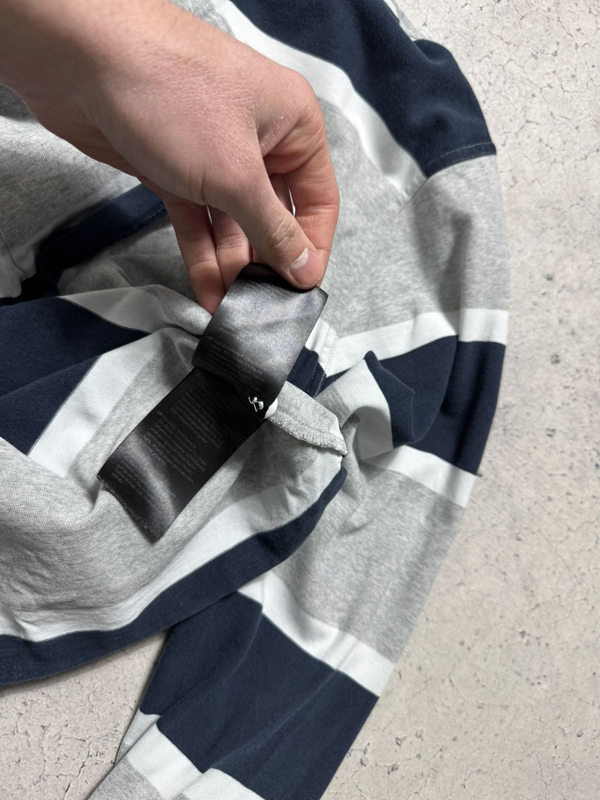 Barbour Barbour Striped Rugby Sweatshirt Casual Size M Size US M / EU 48-50 / 2 - 8 Thumbnail