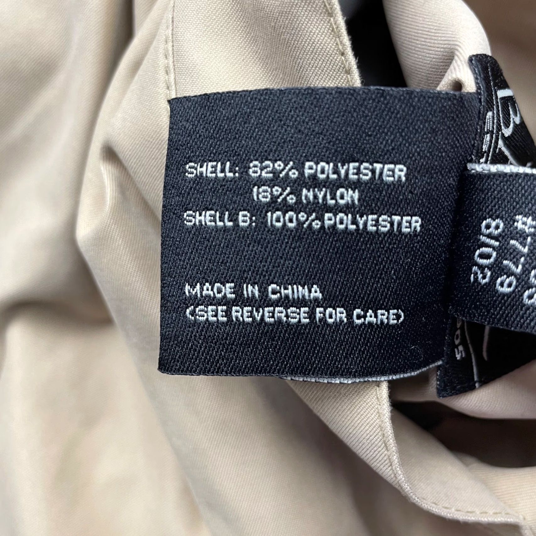 Jos. A. Bank Jos. A. Bank Men's Reversible Windbreaker Bomber Jacket Tan/Gray Full Zip XL Size US XL / EU 56 / 4 - 6 Thumbnail
