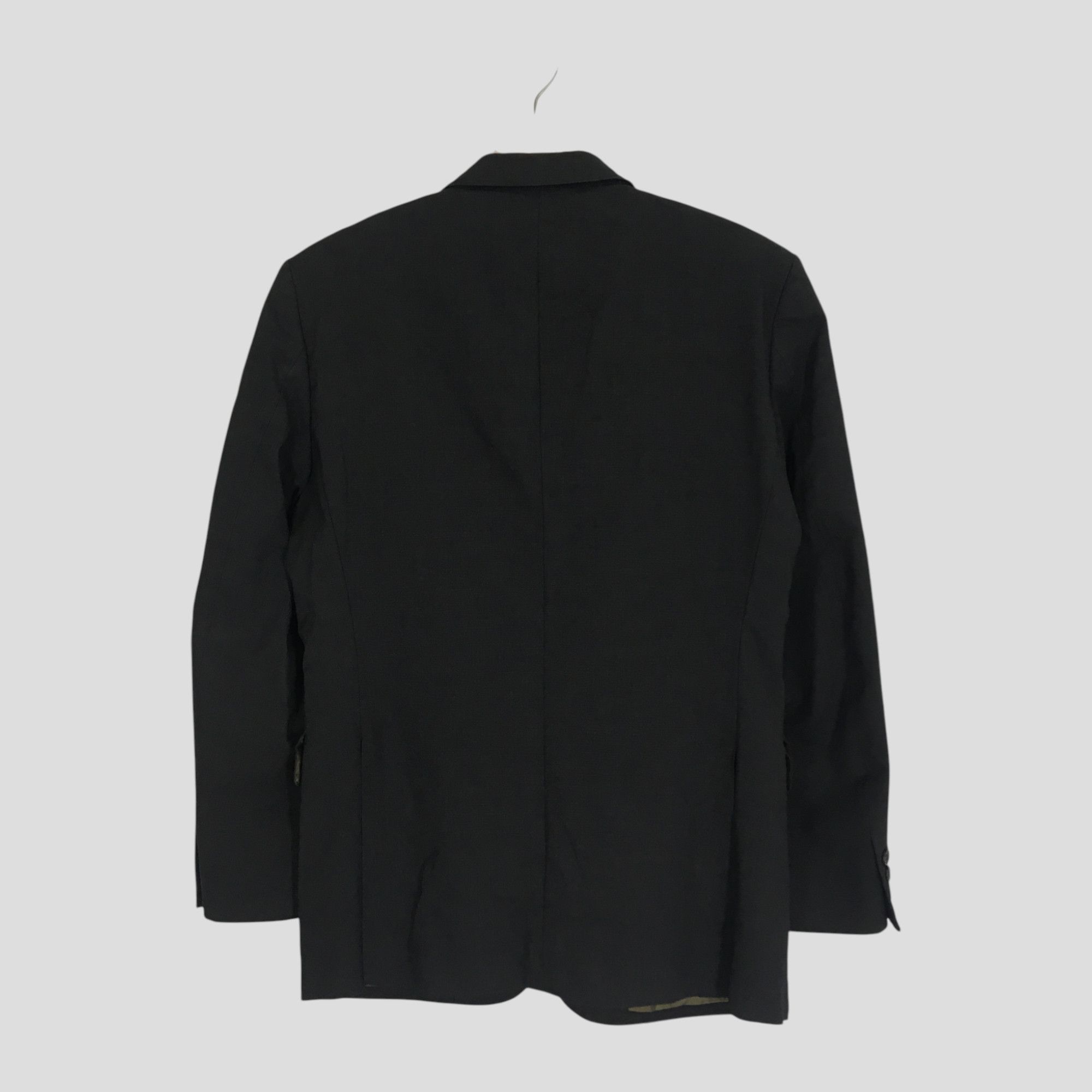 Yohji Yamamoto Vintage AAR Yohji Yamamoto Ys Black Coat Ys For Men Japan Size US S / EU 44-46 / 1 - 2 Thumbnail
