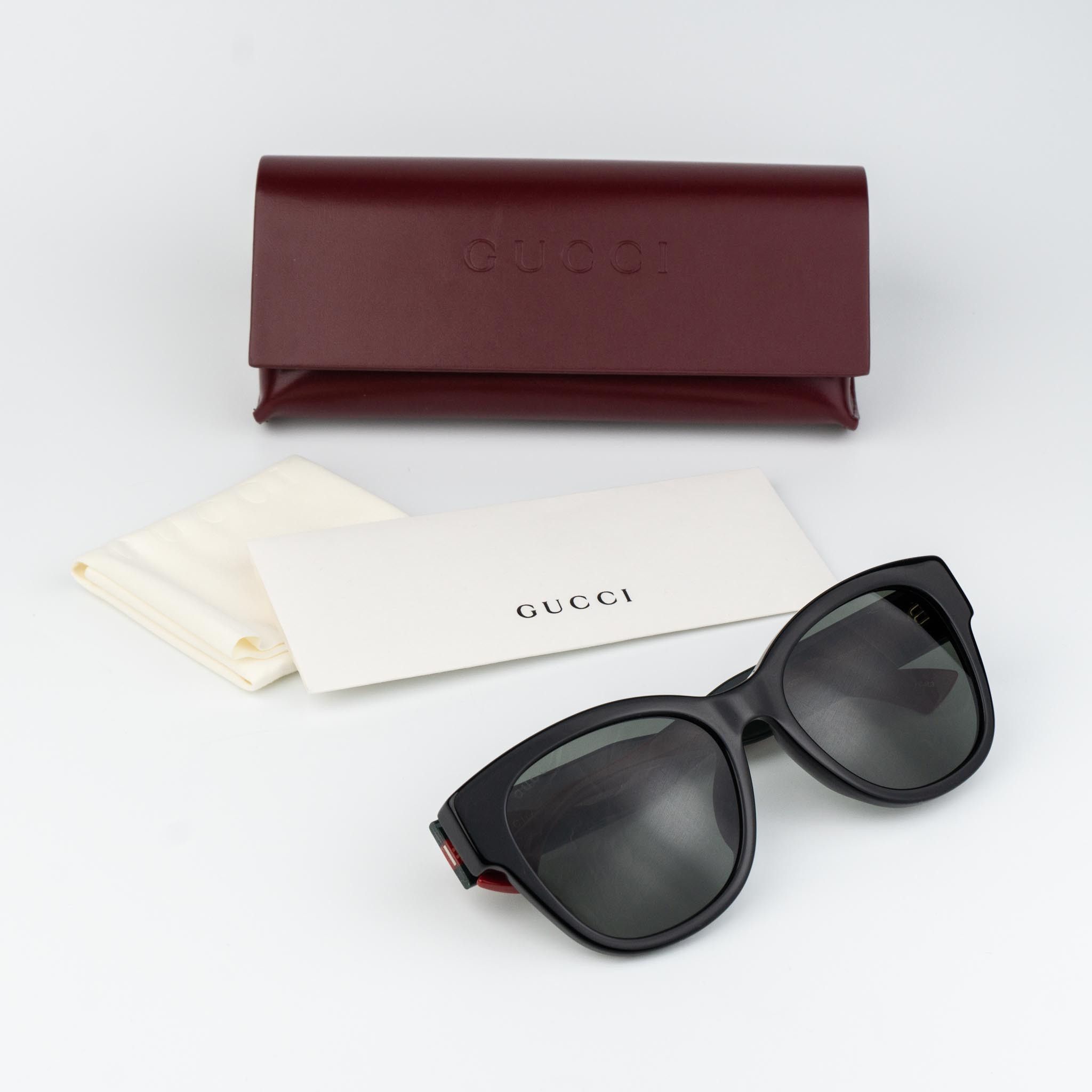 Gucci Gucci Women Sunglasses Butterfly GG1866SK 001 NEW AUTHENTIC Size ONE SIZE - 8 Thumbnail