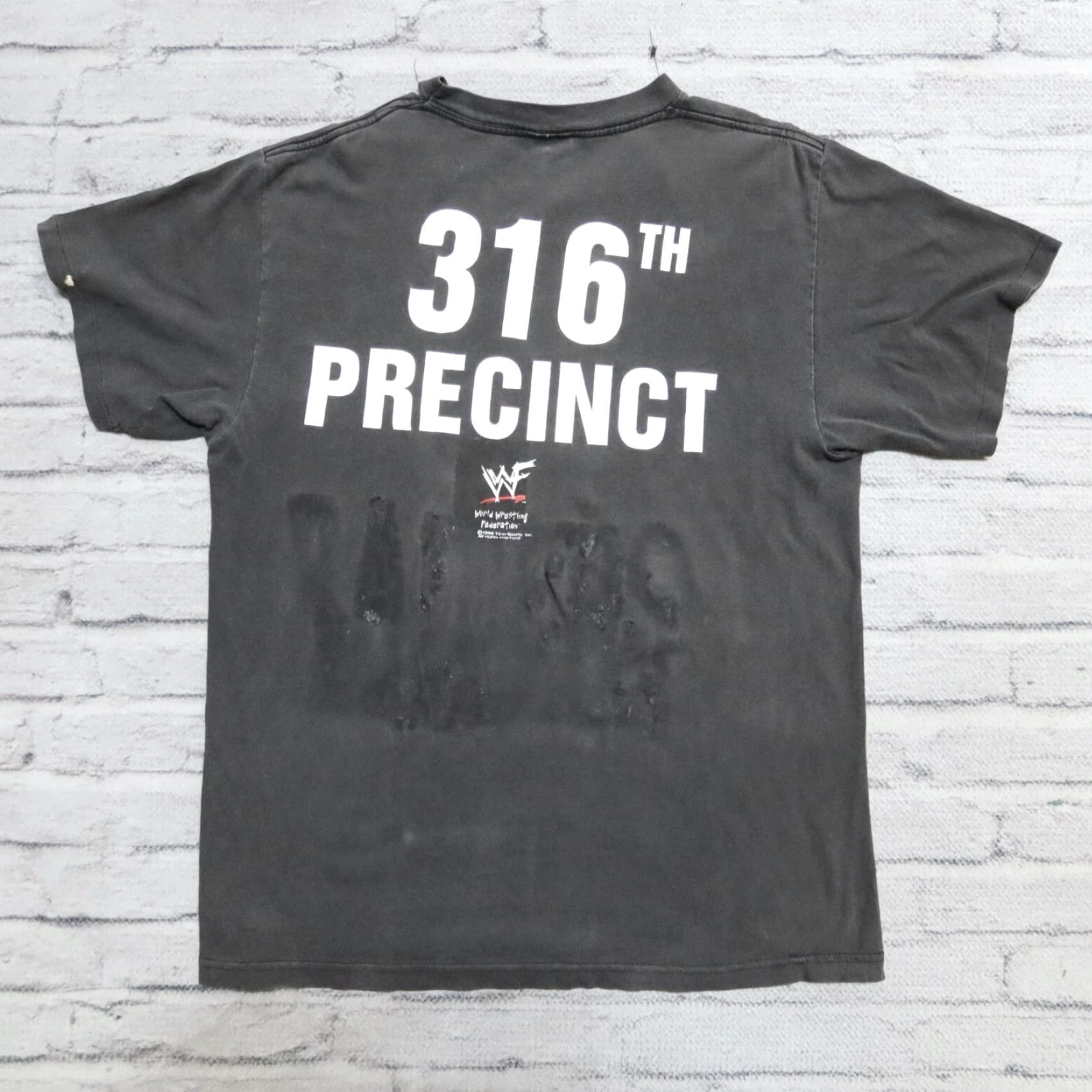 Vintage Vintage WWF Stone Cold Steve Austin Shirt Mens L Black T-Shirt 90s Wrestling Size US L / EU 52-54 / 3 - 2 Thumbnail