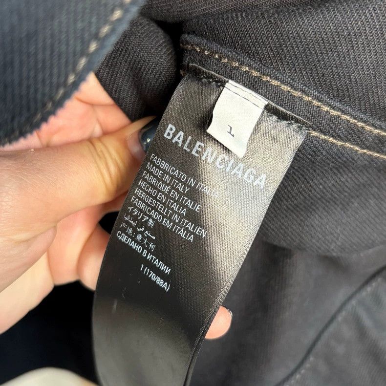 Balenciaga Balenciaga Hooded denim jacket Size US S / EU 44-46 / 1 - 3 Thumbnail