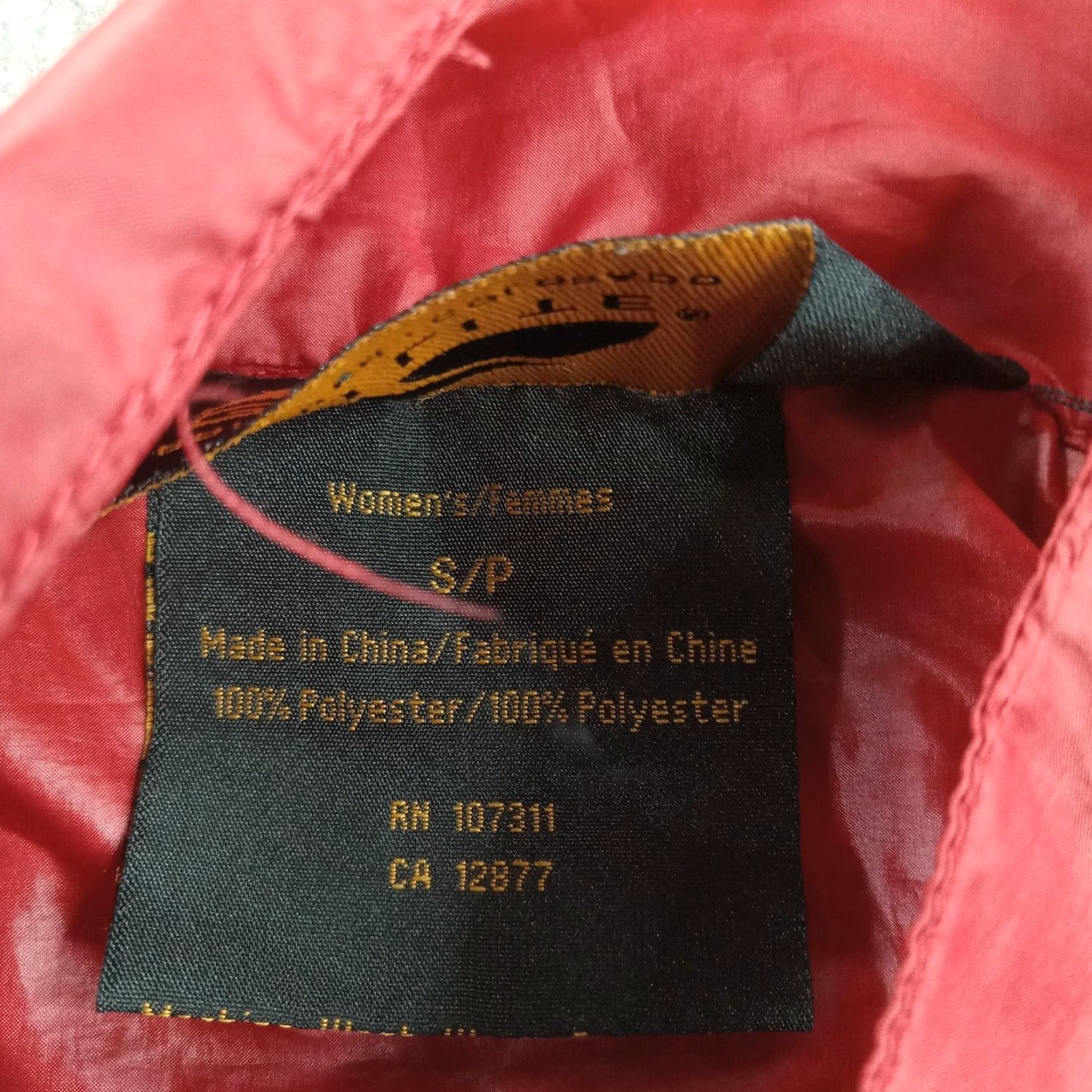 Vintage Go Lite Jacket Womens Small Red Full Zip Outdoor Lightweight Windbreaker Jacket Size S / US 4 / IT 40 - 6 Thumbnail