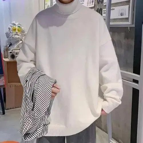 Aran Isles Knitwear × Japanese Brand Warm sweater with a neck Size US L / EU 52-54 / 3 - 3 Thumbnail