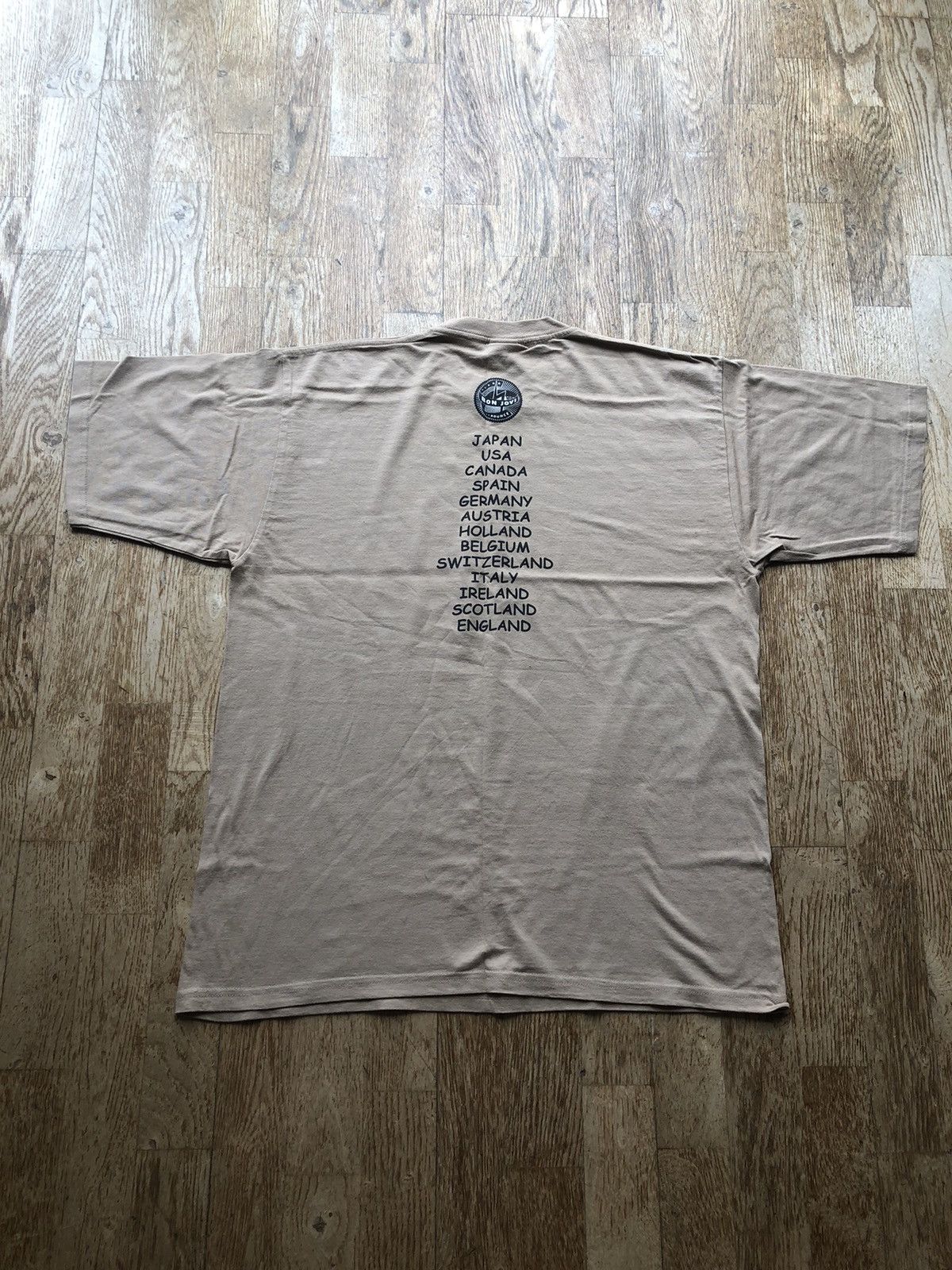 Band Tees VINTAGE 2000s BON JOVI BOUNCE TOUR TEE SHIRT Size US L / EU 52-54 / 3 - 2 Thumbnail