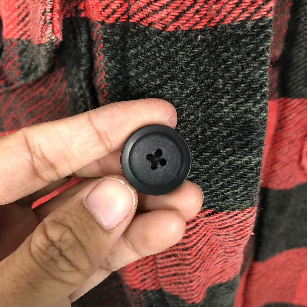 Japanese Brand 🔥VINTAGE FLANNEL JACKET BLANKET RHC TARTAN ISSEY MIYAKE Size US M / EU 48-50 / 2 - 18 Thumbnail