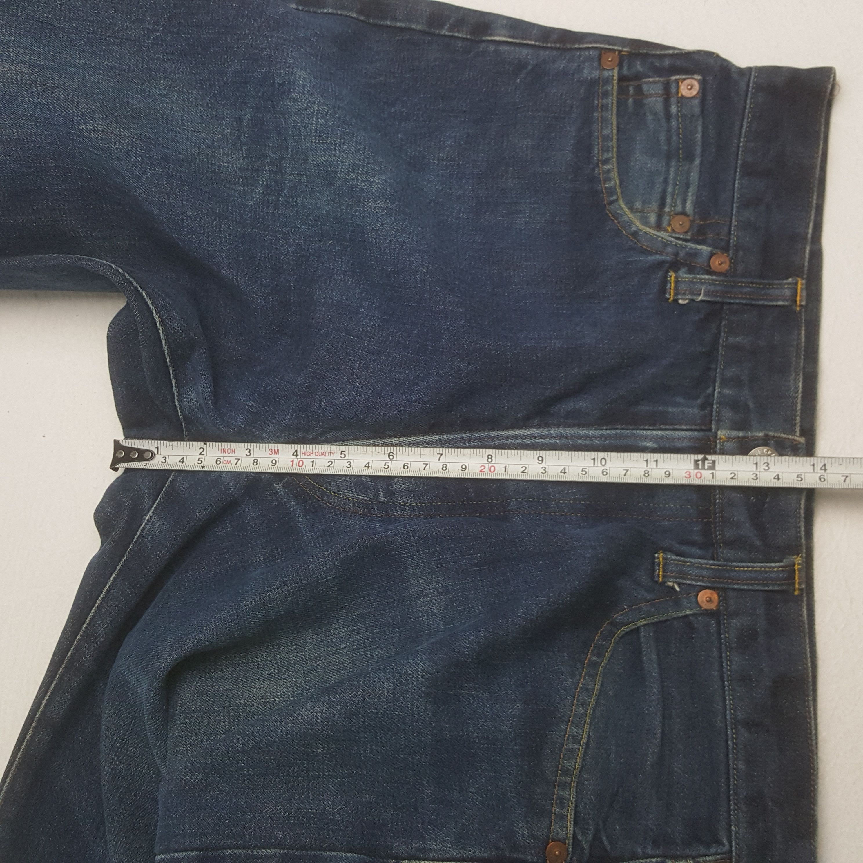 Evisu × Japanese Brand Vintage Evisu Japan Custom Daicock Art Denim Jeans Size US 31 - 8 Thumbnail