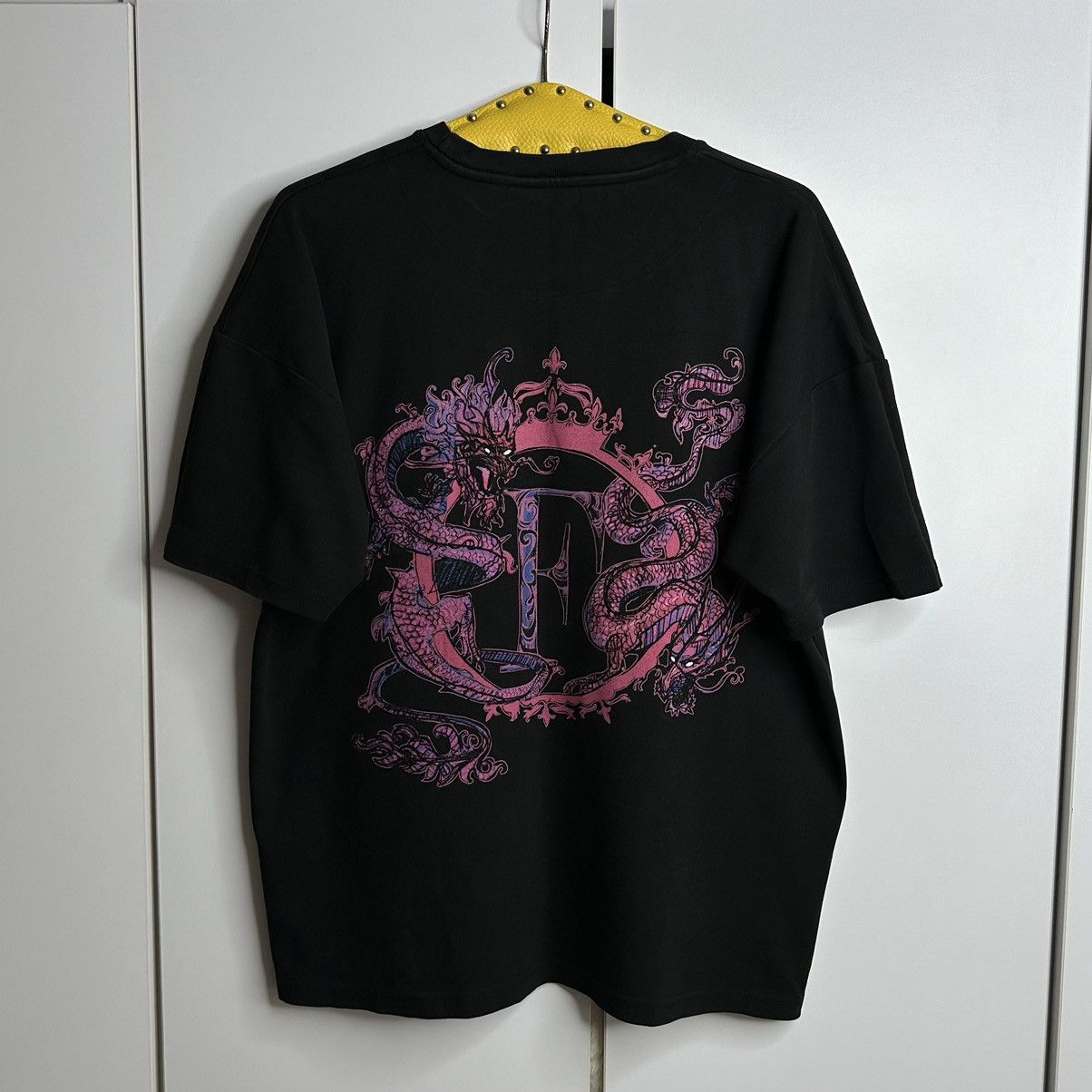 Designer × Japanese Brand Finelli Dragon Icon T-Shirt Rare Size US XL / EU 56 / 4 - 1 Thumbnail