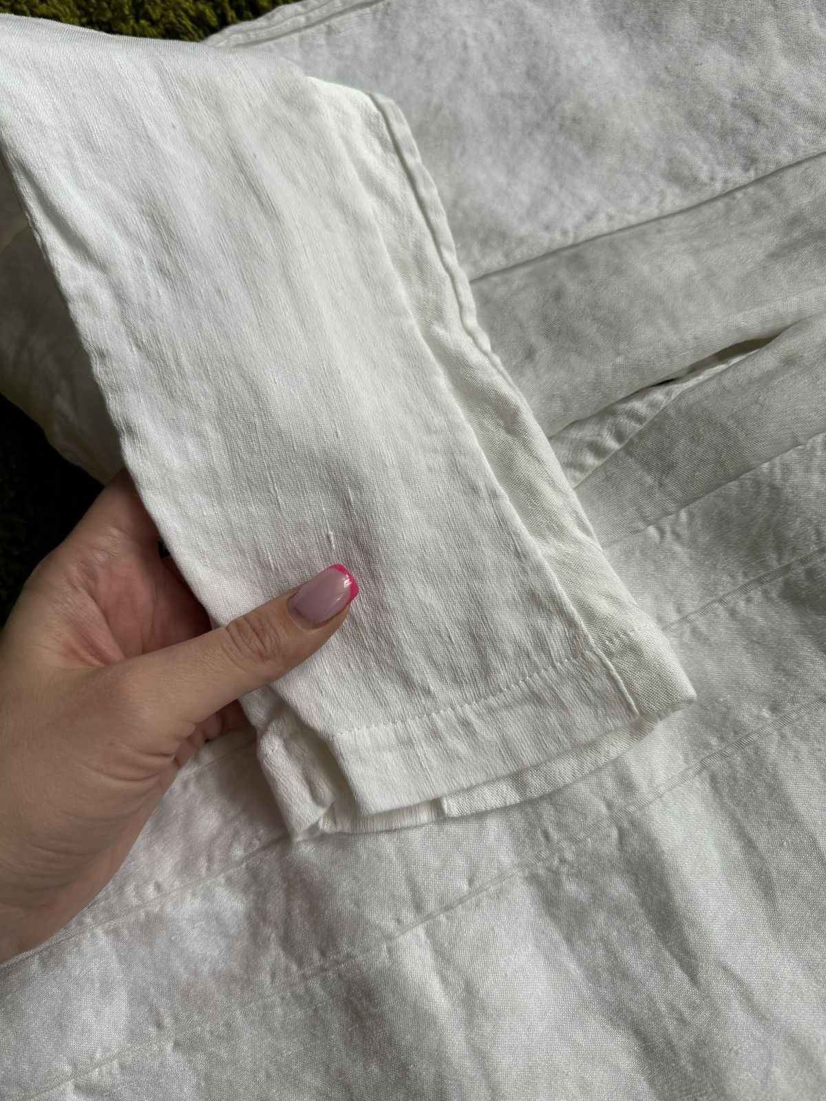 Transit × Transit Uomo Transit par-such avant Garde linen pants Size 26" / US 2 / IT 38 - 4 Thumbnail