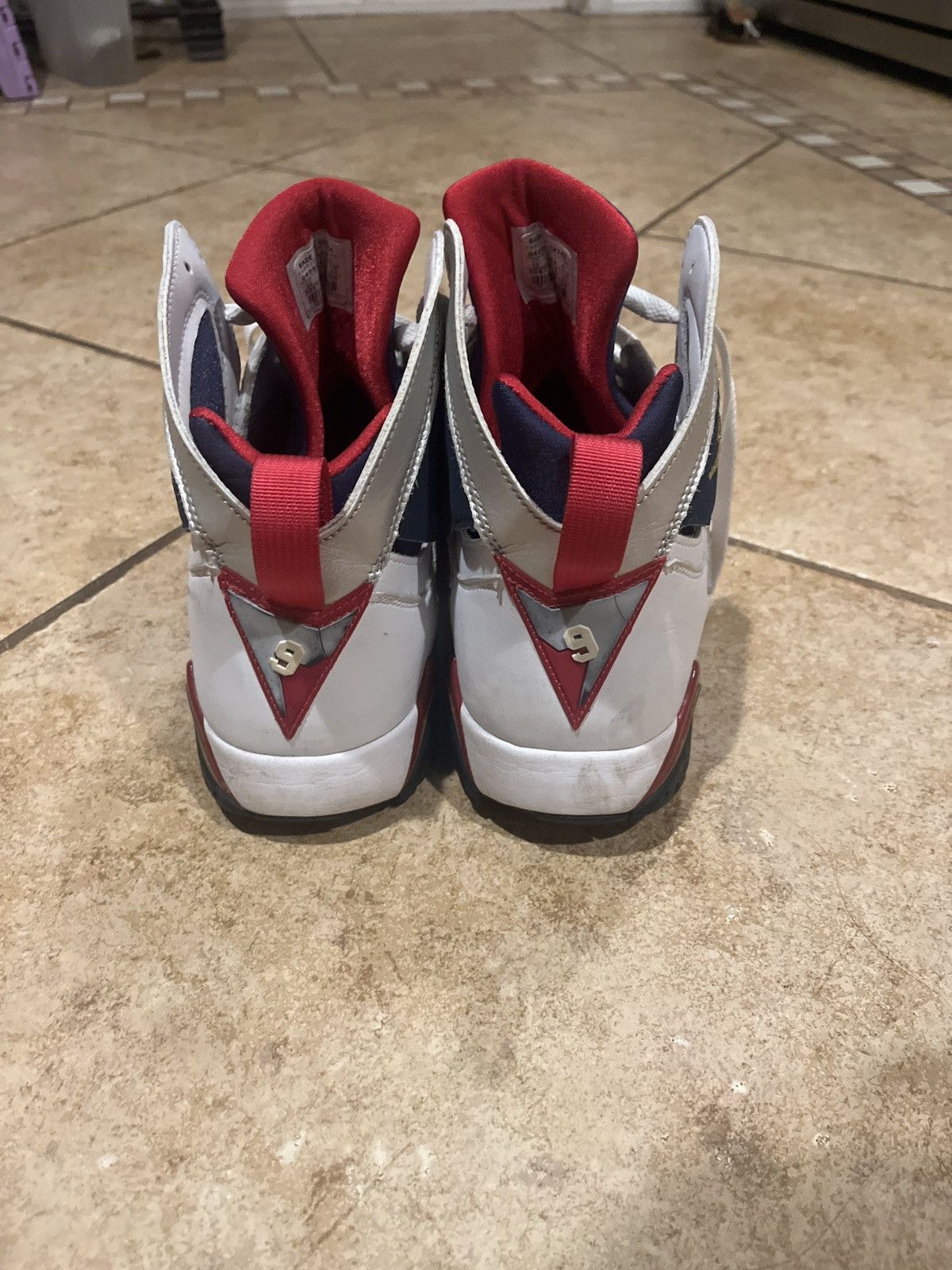 Jordan Brand 2004 Jordan 7 Olympics Size 13 Size US 13 / EU 46 - 2 Thumbnail
