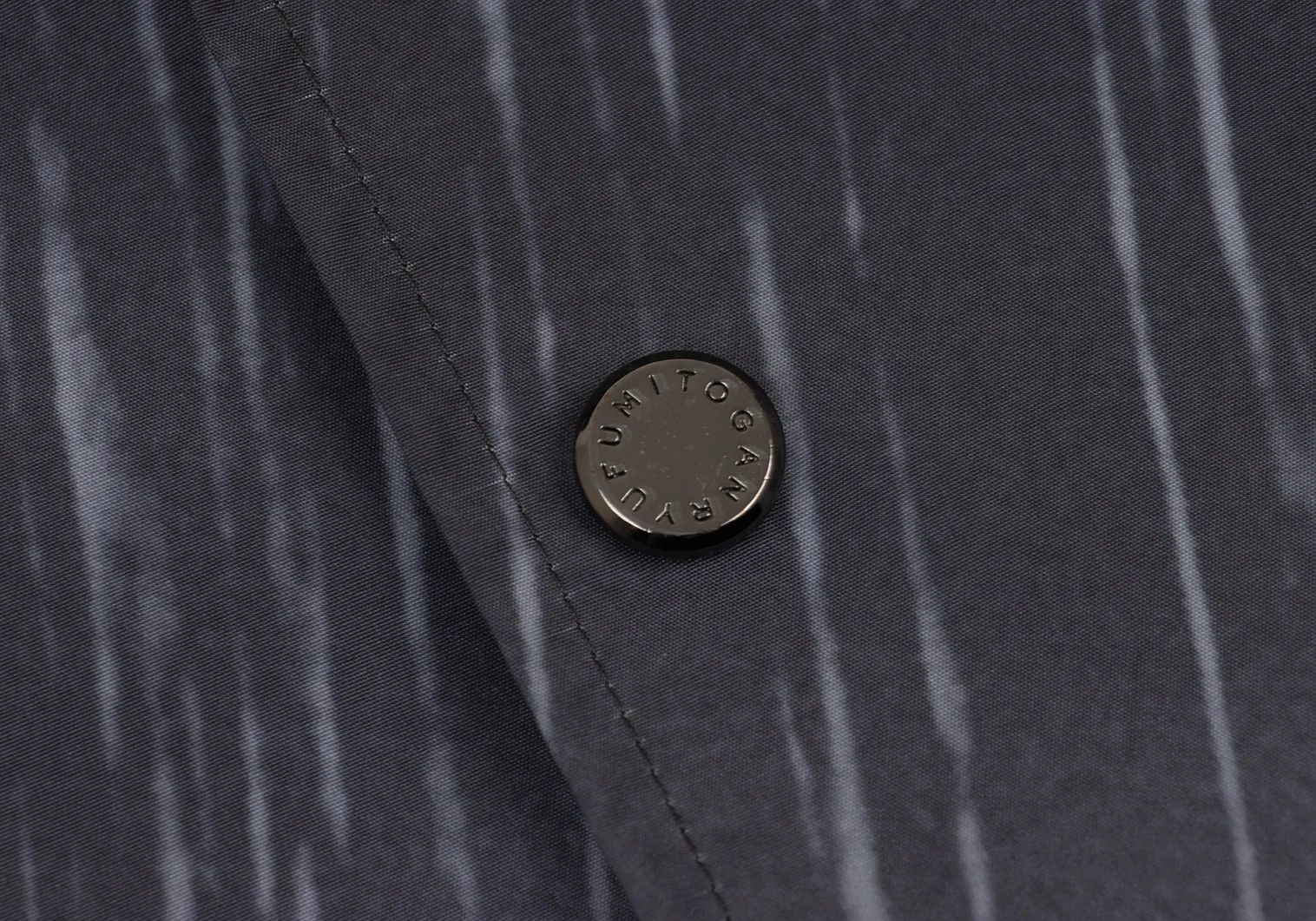 Ganryu All-Over Print Coach Jacket in Charcoal Size US XS / EU 42 / 0 - 4 Thumbnail