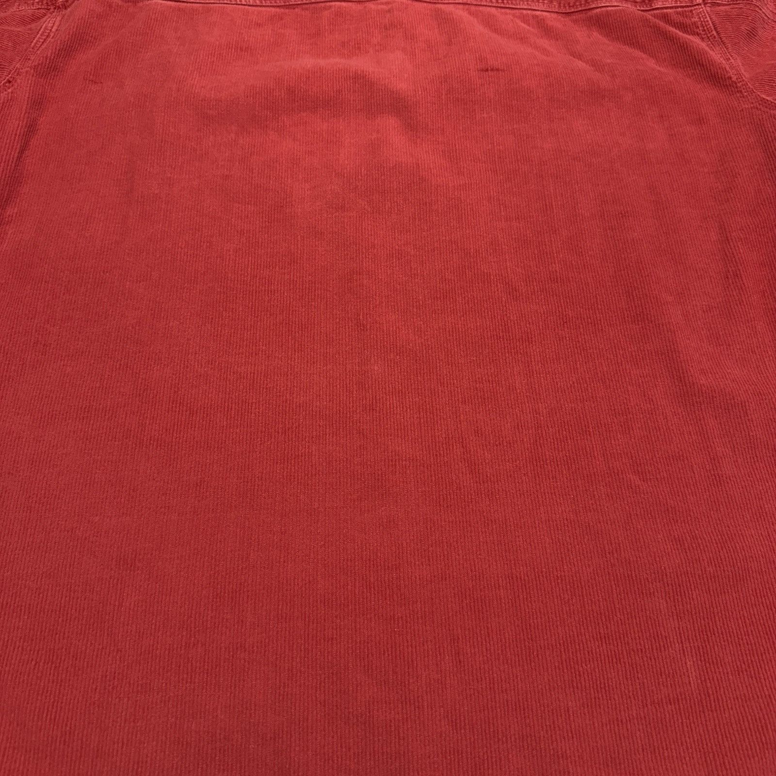 Structure × Vintage Vintage Structure Corduroy Anorak Jacket Adult Large Red Col Size US L / EU 52-54 / 3 - 11 Thumbnail