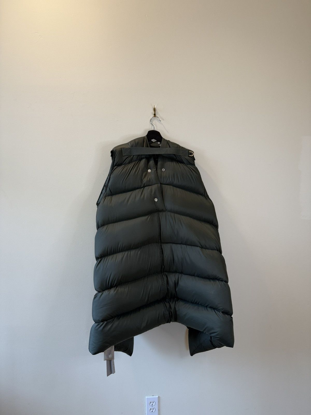 Rick Owens SLEEVELESS DOWN PARKA // GLITTER Size US M / EU 48-50 / 2 - 4 Thumbnail