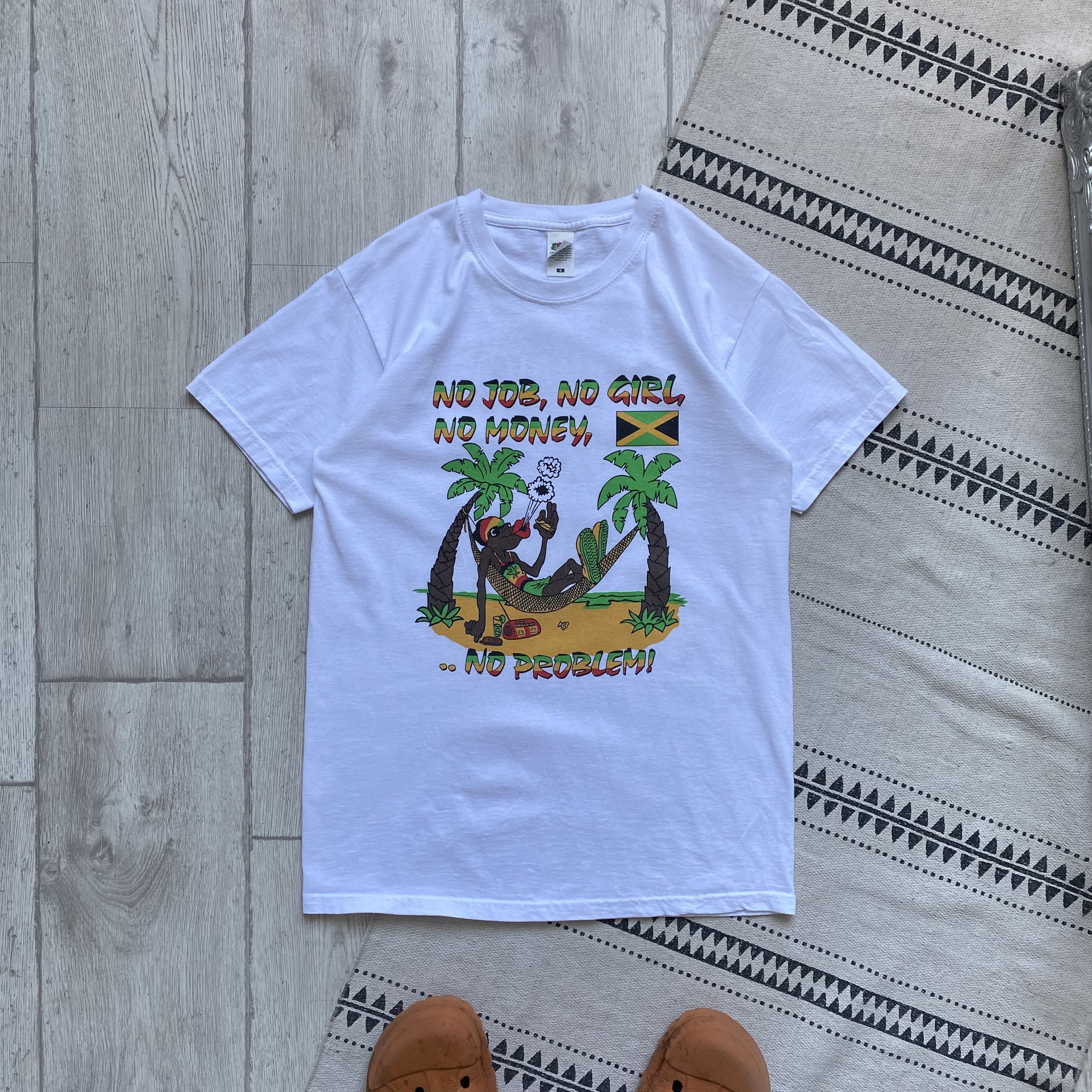 Bob Marley 🇯🇲 Rasta Jamaica Humor tee Bob Marley Size US XS / EU 42 / 0 - 1 Thumbnail