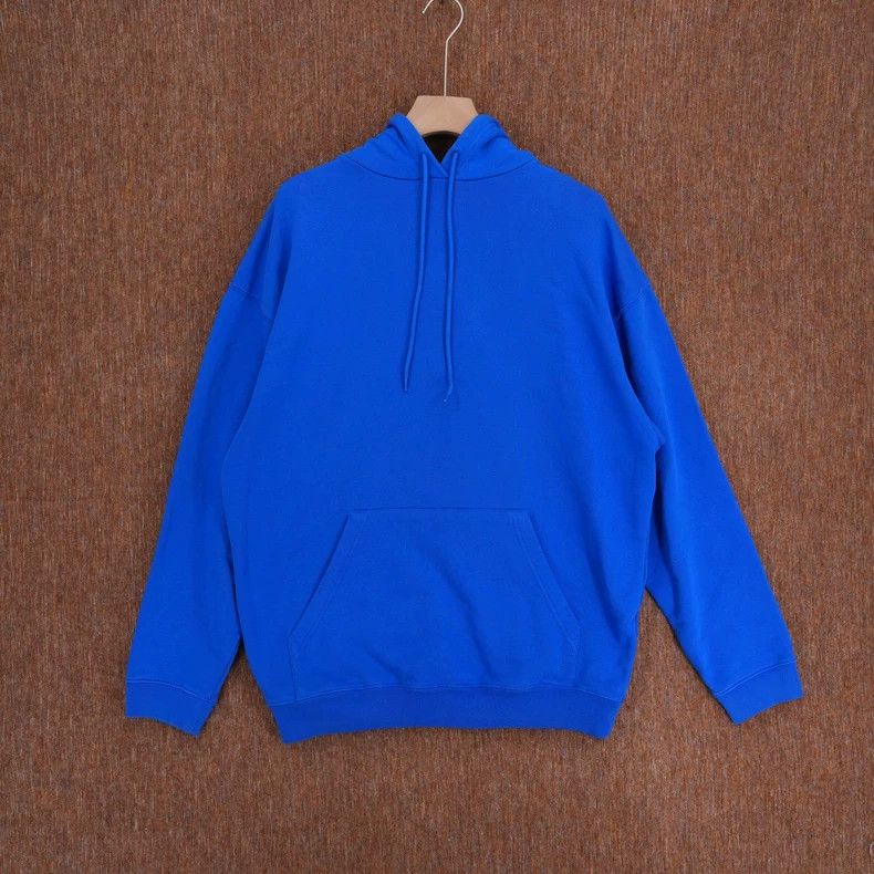 Balenciaga Balenciaga Blue Back Letter Hoodie - dmc Size US M / EU 48-50 / 2 - 1 Thumbnail