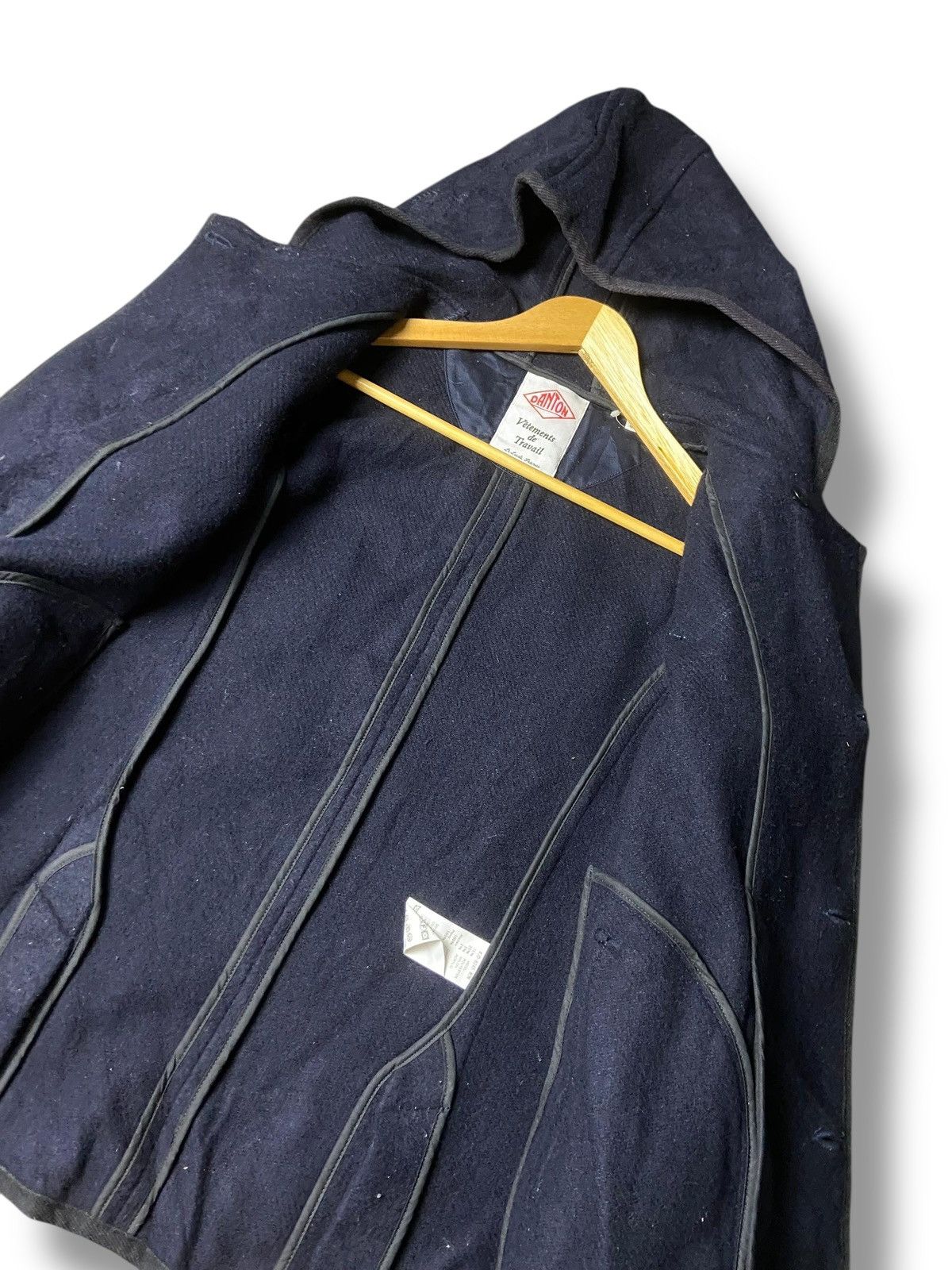 Danton Danton Vetements De Travail Wool Mossa Peacoat (167) Size US XXS / EU 40 - 2 Thumbnail
