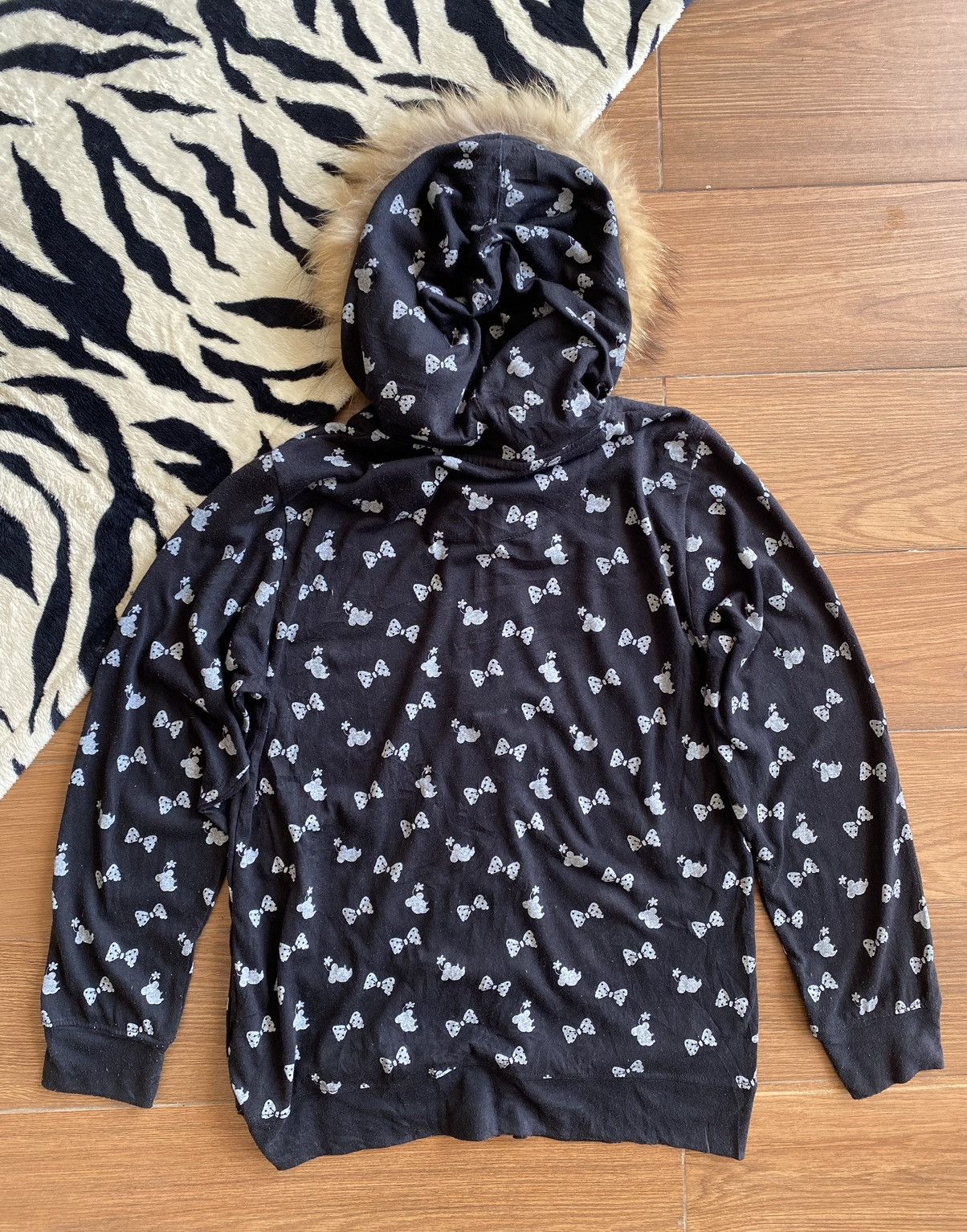 If Six Was Nine × Japanese Brand × Le Grande Bleu (L.G.B.) Japanese Brand Fur Hoodie Aop Ifsixwasnine Style Size US L / EU 52-54 / 3 - 5 Thumbnail