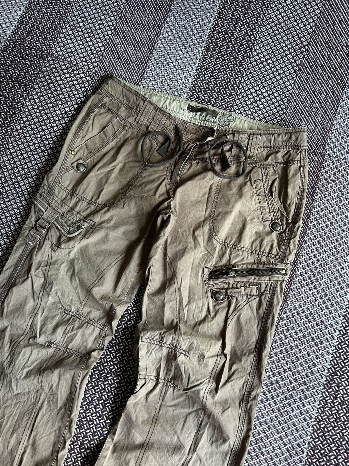 Japanese Brand × Vintage Vintage Baggy Distressed Faded Y2K Womens Jeans Size M / L Size 30" / US 8 / IT 44 - 4 Thumbnail