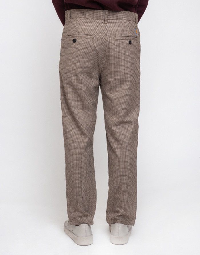 Carhartt Wip Carhartt WIP Menson Pant Wool Houndstooth Brown Size 32 Size US 32 / EU 48 - 4 Thumbnail