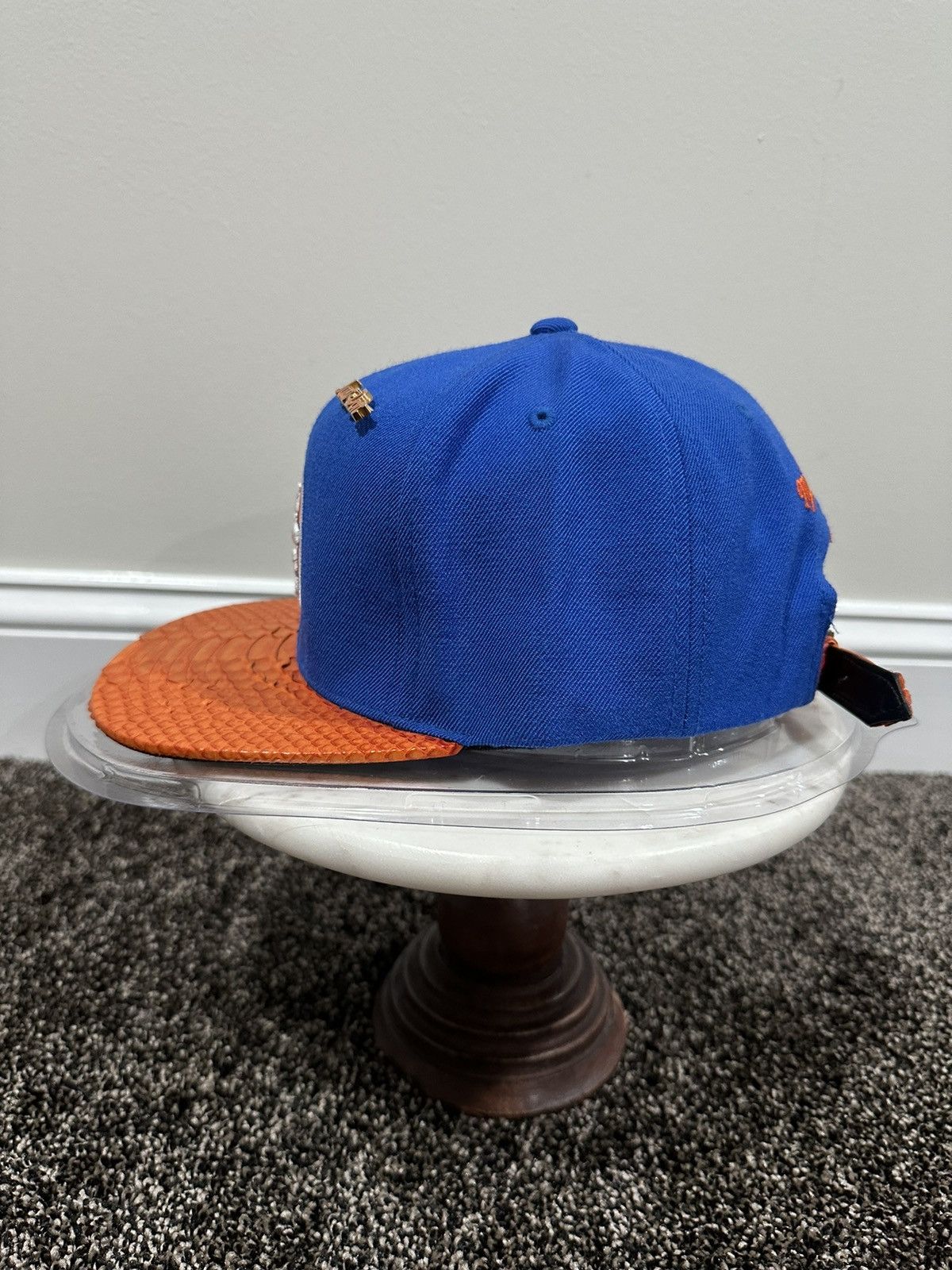 Just Don Just Don x Mitchell & Ness Denver Broncos Blue/Orange Hat Size ONE SIZE - 4 Thumbnail