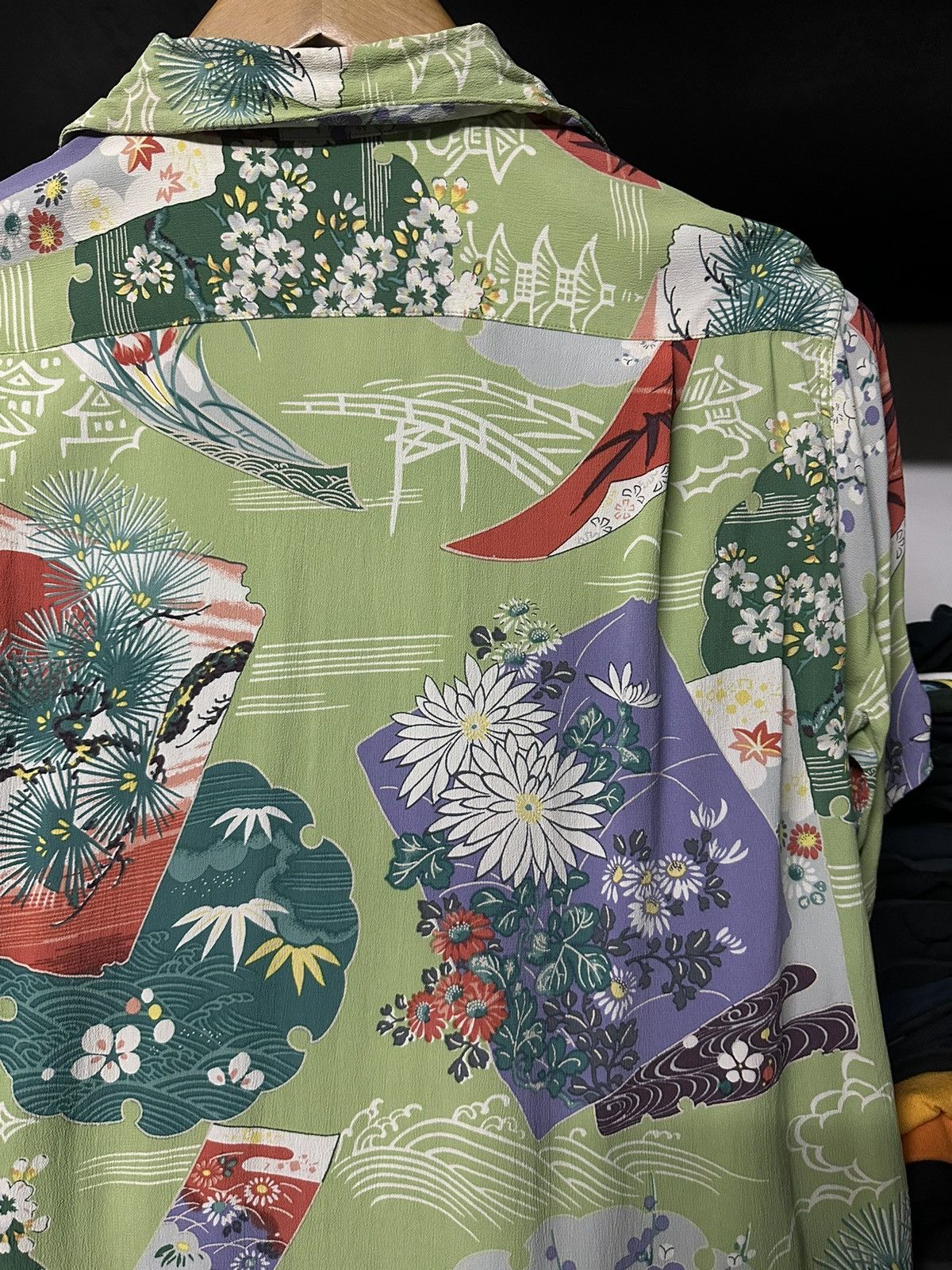 Sun Surf Vintage Sun Surf Hawaiian Japan Rayon Crape Button Ups Tee Size US M / EU 48-50 / 2 - 9 Thumbnail