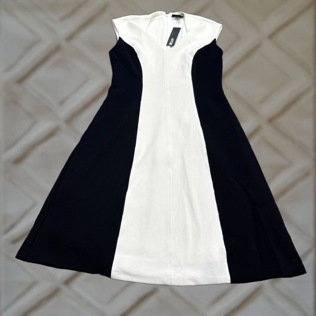 black and white checkered mini dress Checkered Sequin Dress main image 0