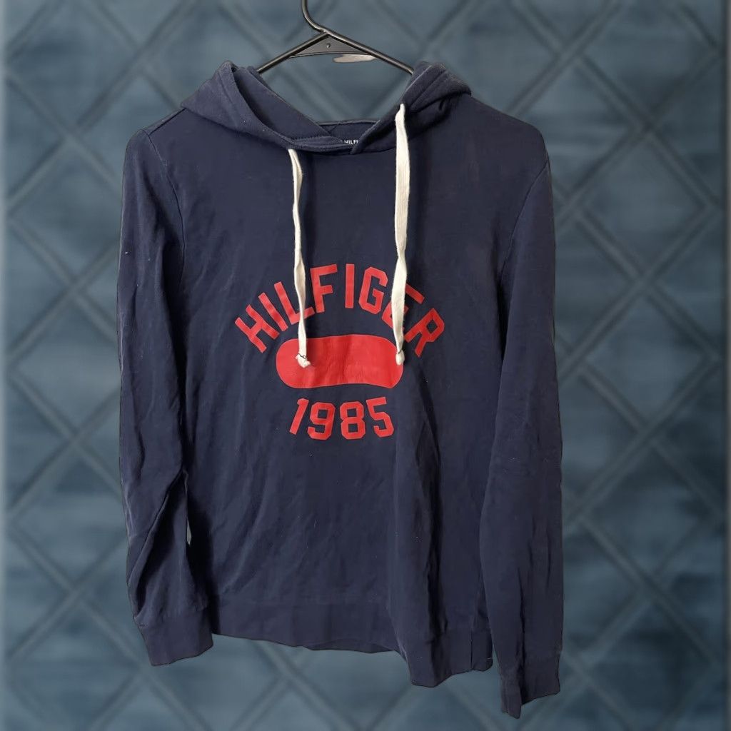 Tommy Hilfiger Tommy Hilfiger Dark Navy Sleepwear Hoodie Size Small Size US S / EU 44-46 / 1 - 1 Thumbnail