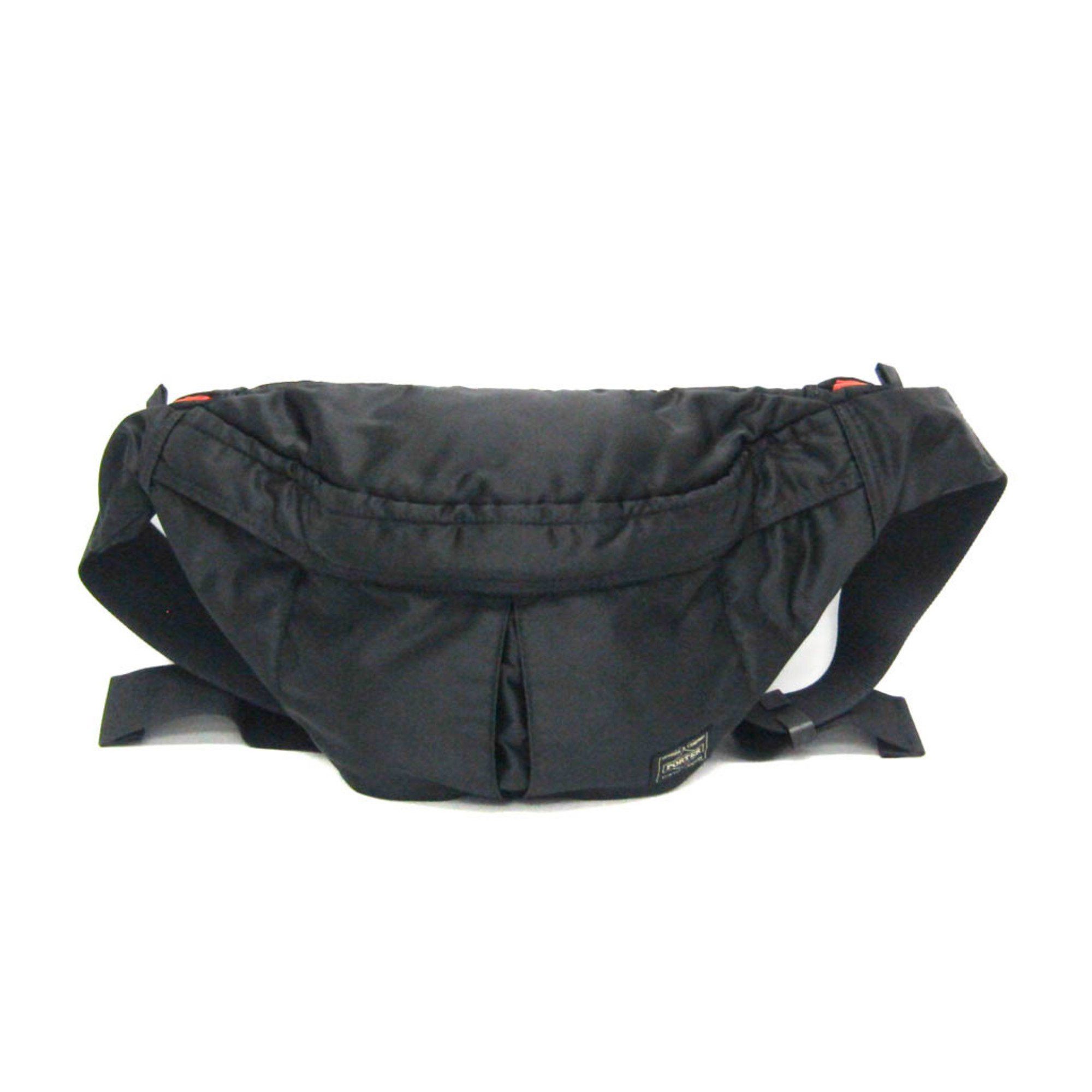 image of Porter Tanker Men,women Nylon Fanny Pack,sling Bag Black, Women's