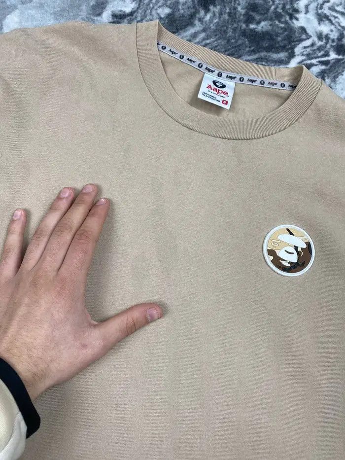 Aape Aape By A Bathing Ape Logo-Patch T-Shirt Size US M / EU 48-50 / 2 - 6 Thumbnail