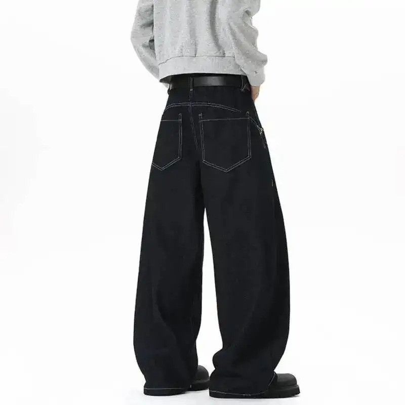 Jean Gothic Metal Detail Denim Pants Size US 33 - 2 Thumbnail