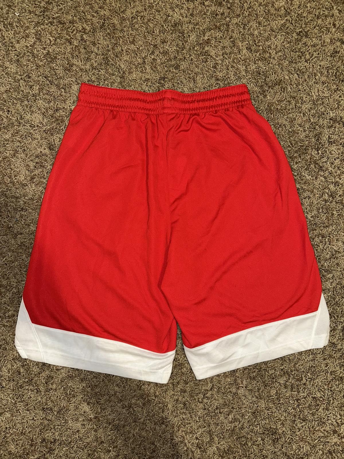 Nike Nike Dri-FIT Icon Men's Basketball Red Shorts Size US 32 / EU 48 - 5 Thumbnail