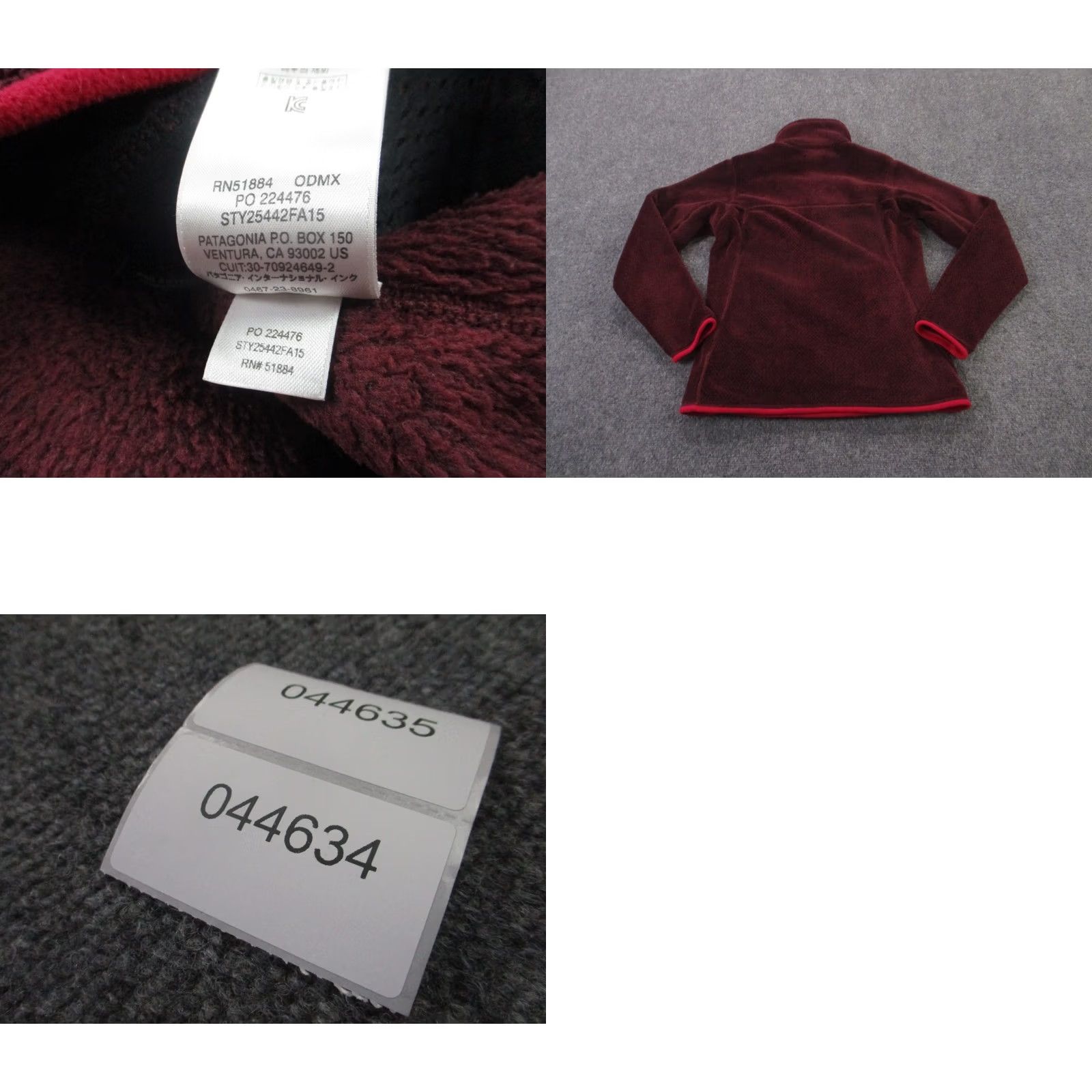 Patagonia Patagonia Jacket Womens XS Red Snap Fleece Mid-Length Windproof Pockets Casual, Regular, XS Womens Jacket Red Patagonia Size XS / US 0-2 / IT 36-38 - 8 Thumbnail