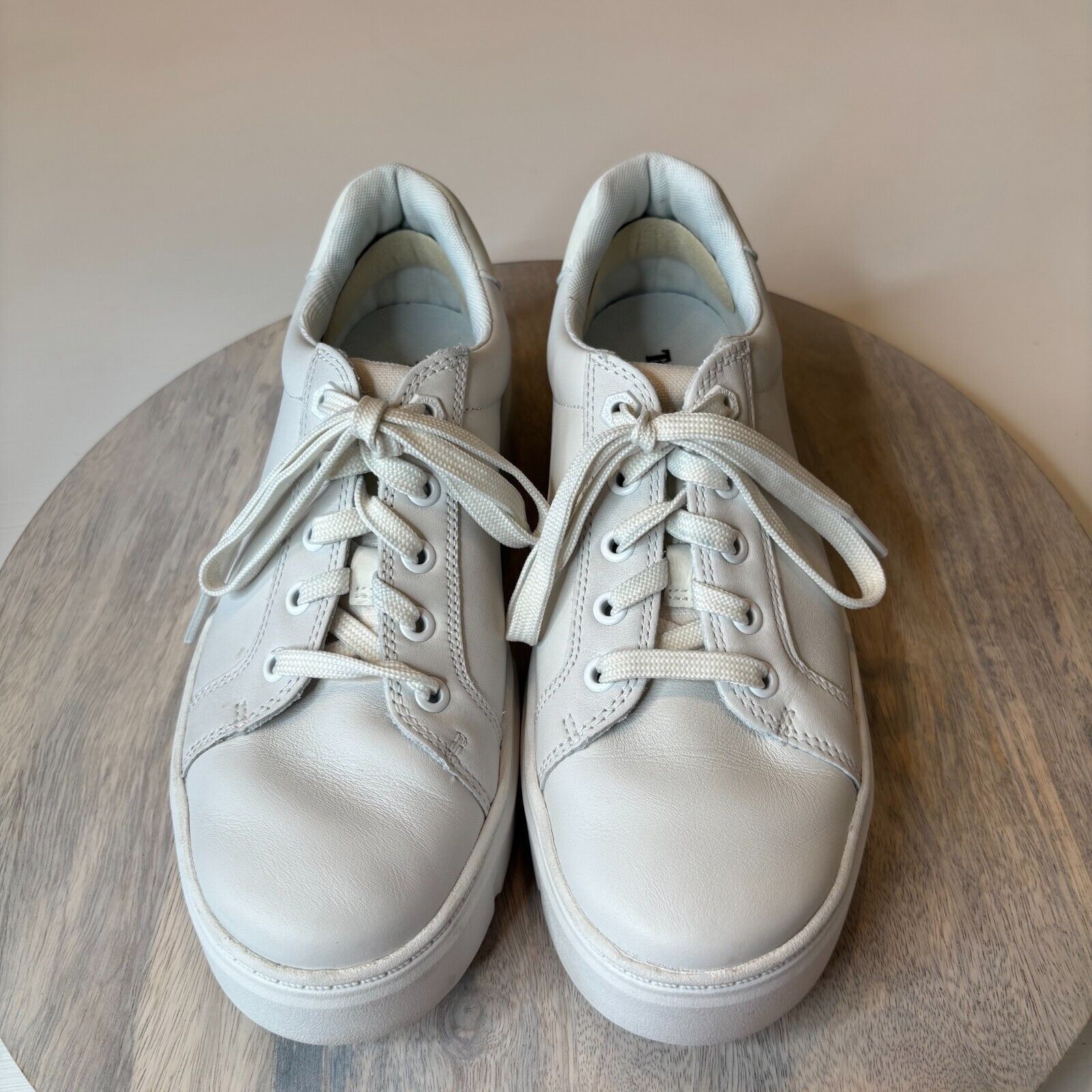 Timberland Timberland Laurel Court Women's White Sneakers Size 8.5 Size US 8.5 / IT 38.5 - 4 Thumbnail