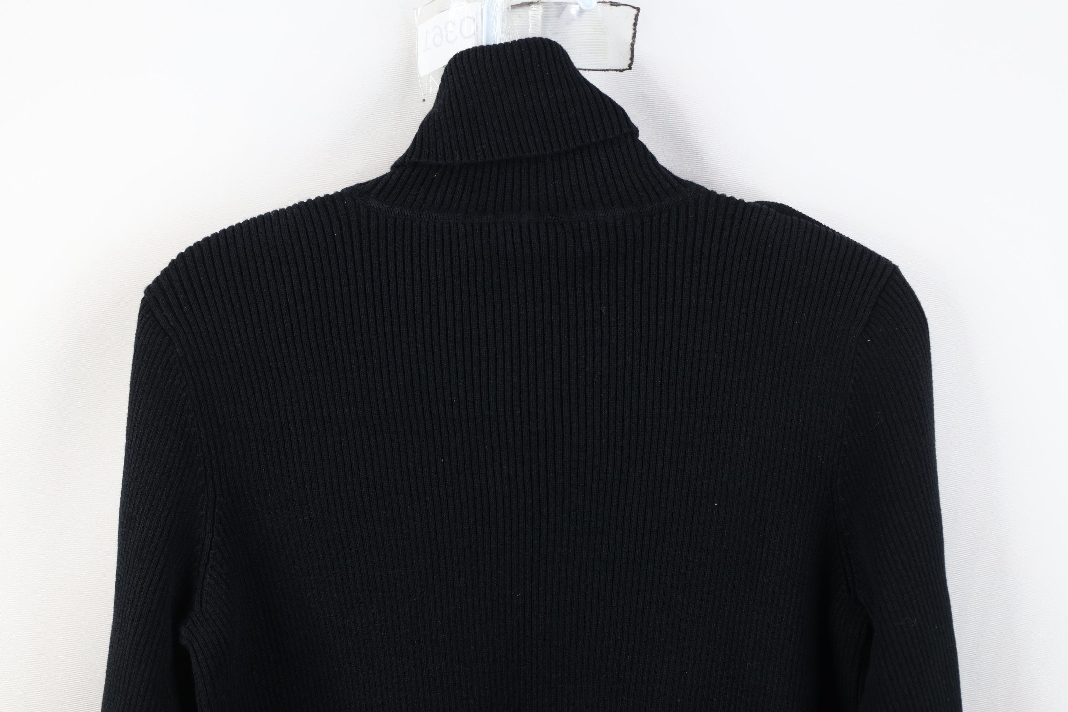 Polo Ralph Lauren Vintage 90s Ralph Lauren Knit Military Turtleneck Sweater Size M / US 6-8 / IT 42-44 - 12 Thumbnail