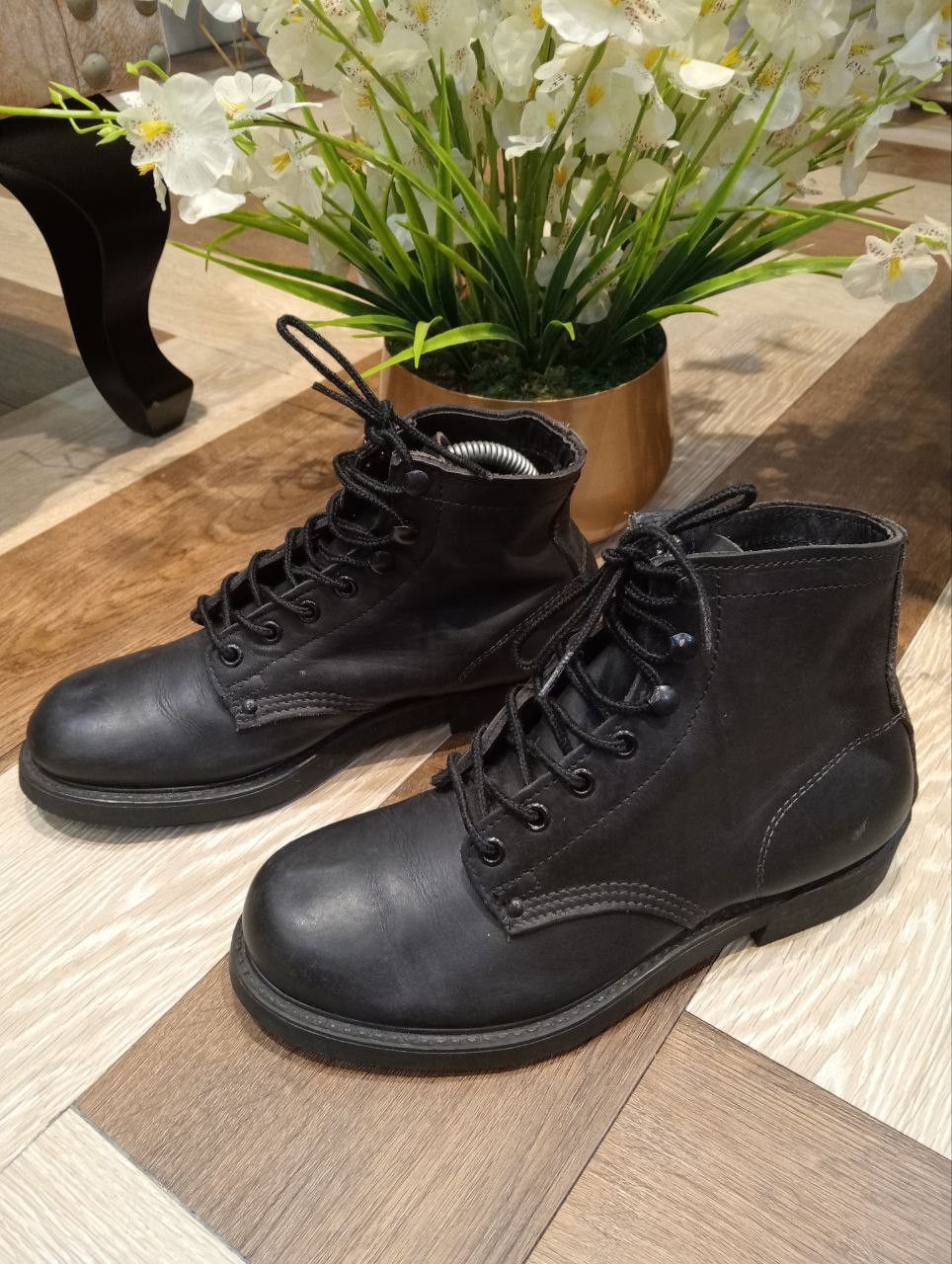 A.P.C. A.P.C BOOTS MAXITRED OIL RESISTANT BOOTS - BLACK Size US 6.5 / EU 39-40 - 9 Thumbnail