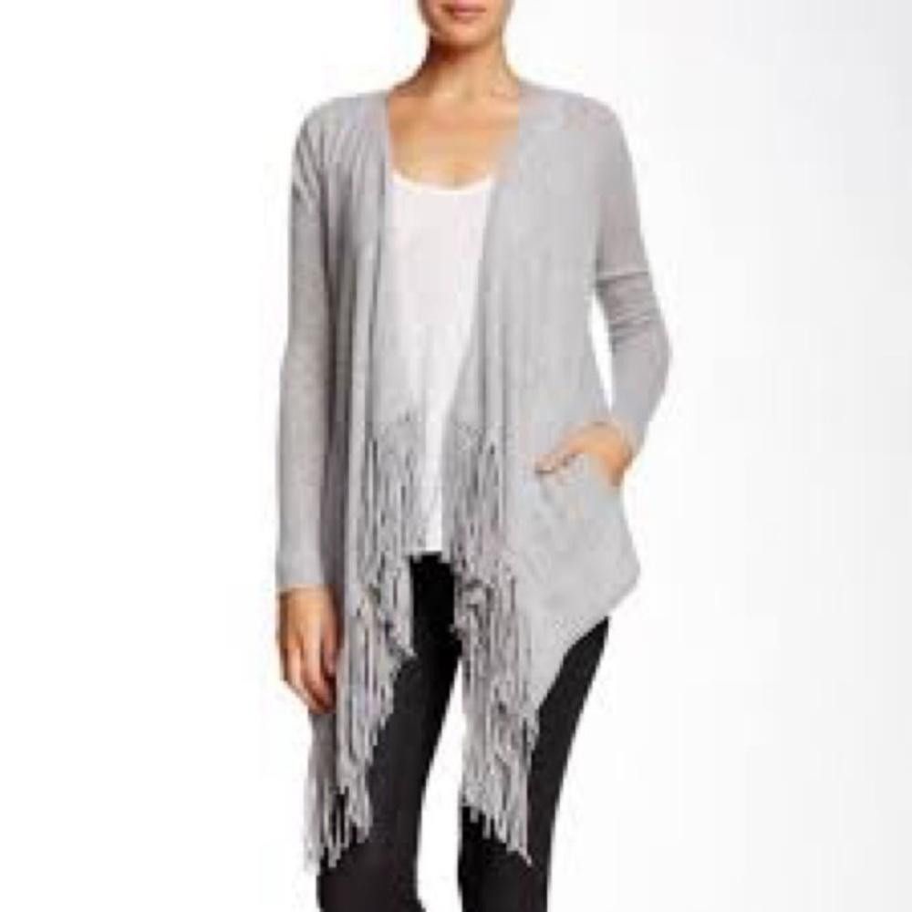 Michael Kors Michael Kors fringe open front sweater- hole in back Size XS / US 0-2 / IT 36-38 - 2 Thumbnail