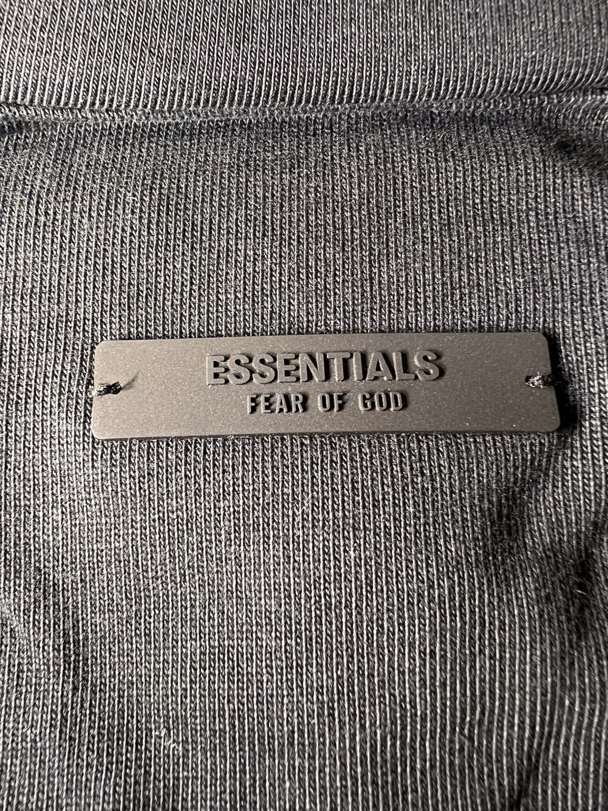 Fear of God Fear of god essentials black heavy long-sleeve Size Large Size US L / EU 52-54 / 3 - 4 Thumbnail